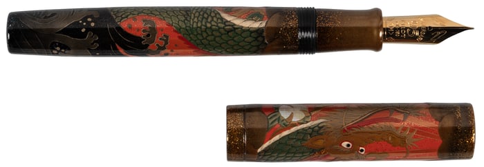 Pilot-Namiki 95th Anniversary Emperor Nobori Ryu * Rising Dragon * Maki-e Fountain Pen