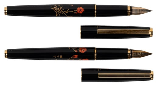 PILOT: Nadeshiko Maki-e Fountain Pens * Lot of 2
