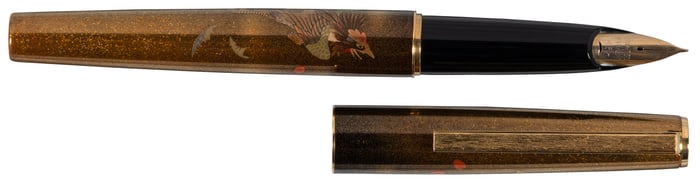 PILOT Fighting Cocks Takamaki-e Fountain Pen