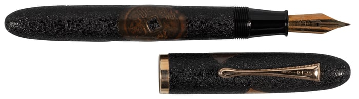 PLATINUM: Old Coins Volcano Surface" Pre-War Fountain Pen"