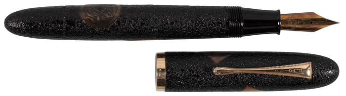PLATINUM: Old Coins Volcano Surface" Pre-War Fountain Pen"