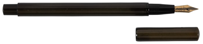 PARKER: No. 1 Lucky Curve Black Hard Rubber Fountain Pen, c.1891