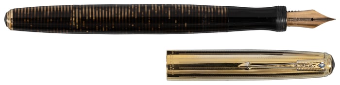 PARKER: Vacumatic Major Fountain Pen, 14K Gold-Filled Cap, c.1939
