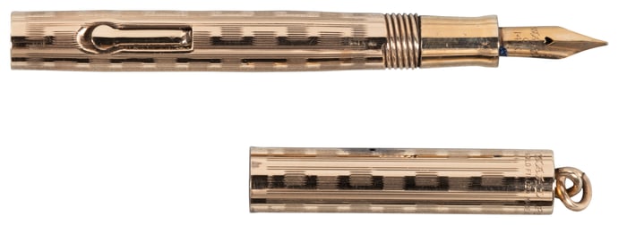 WAHL: Small Gold-Filled Ringtop Fountain Pen, c.1920s