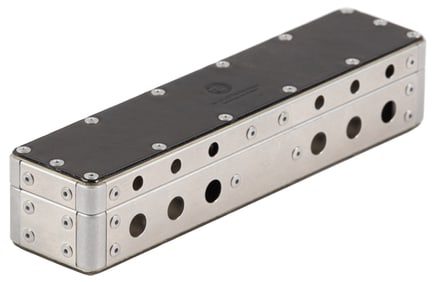 AERO CONCEPT: Black Leather Duralumin PC-M#1 Pen Case