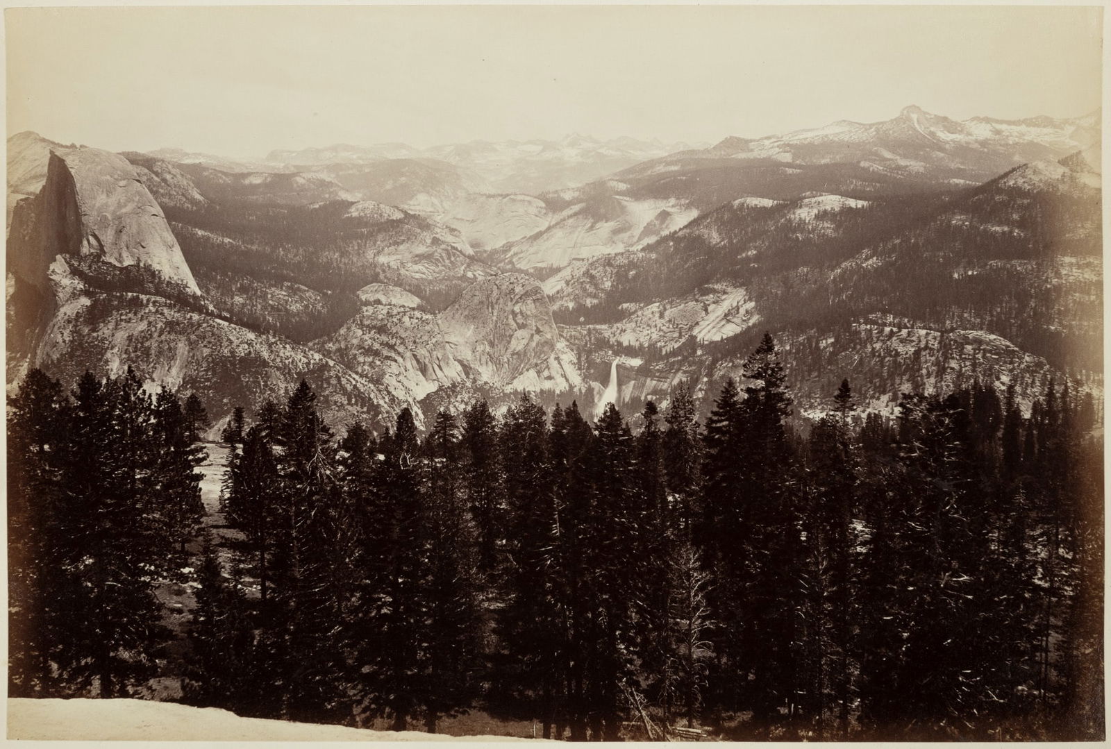 Carleton Watkins, Neveda Fall c.1865 (1 of 4)