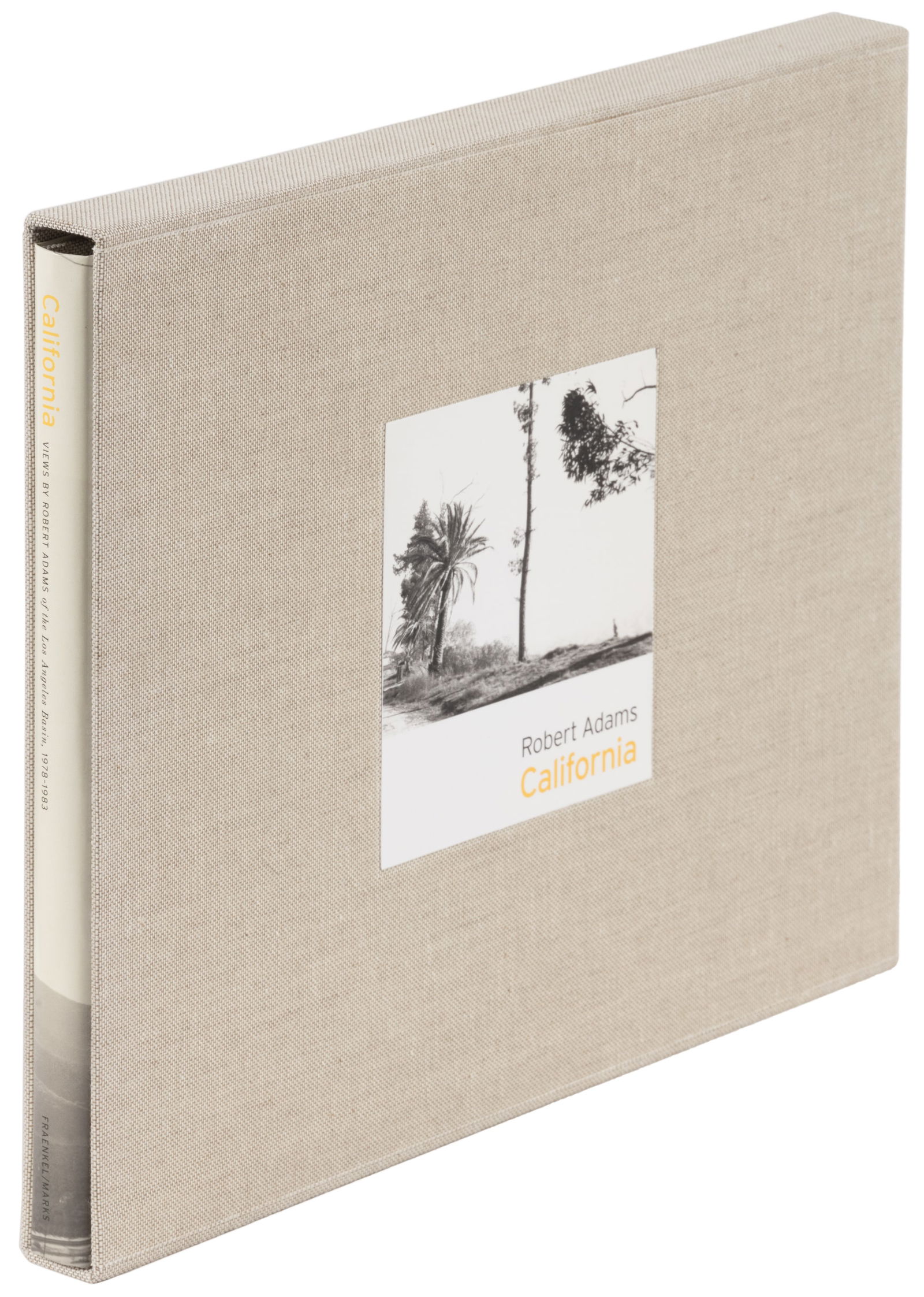 Signed by Robert Adams, limited edition: Heading: Author: Adams, Robert Title: California: Views by Robert Adams of the Los Angeles Basin 1978-1983 Place Published: San Francisco; New York Publisher:Fraenkel Gallery; Matthew Marks Gallery