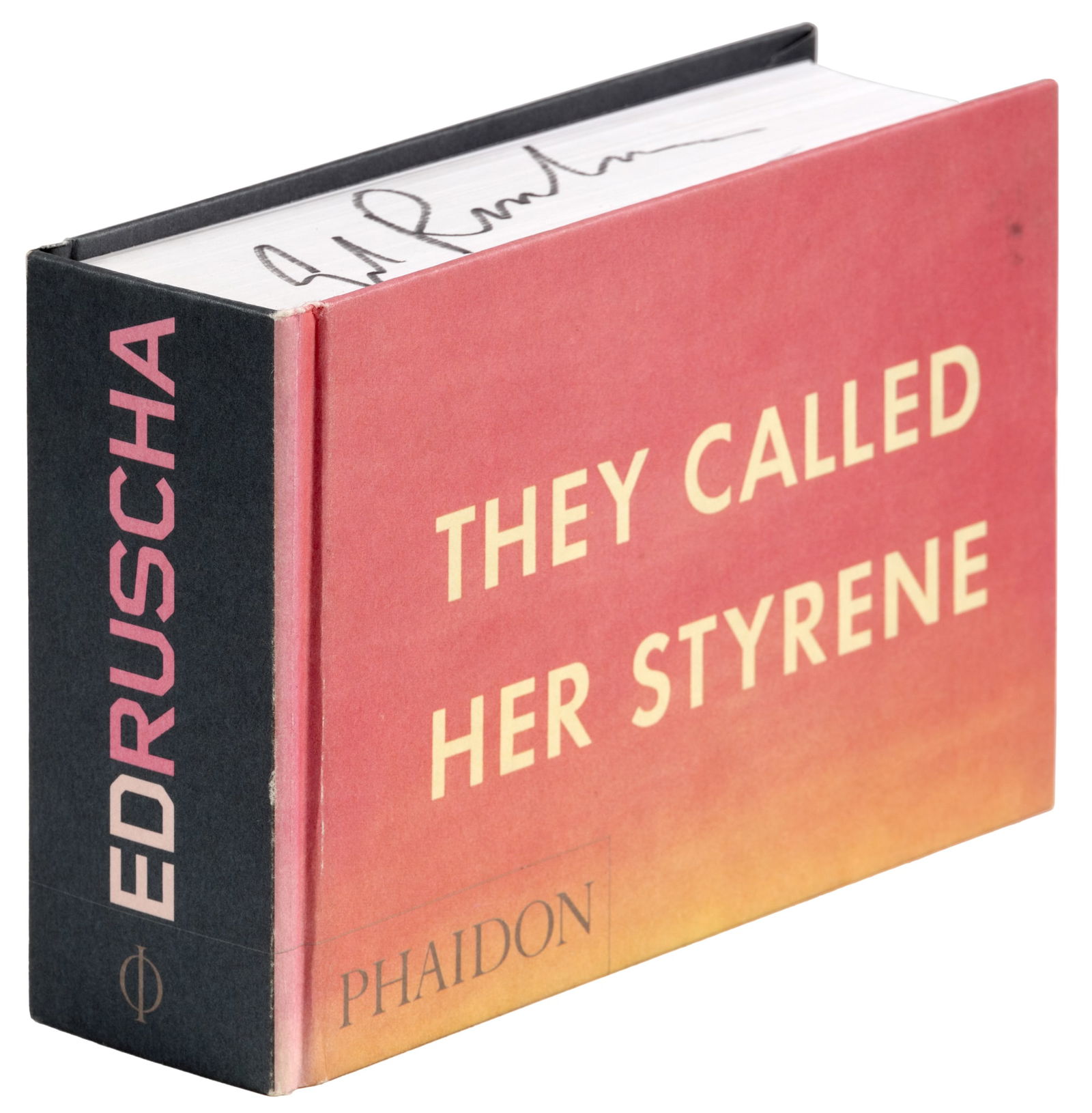 Signed by Ed Ruscha (1 of 3)