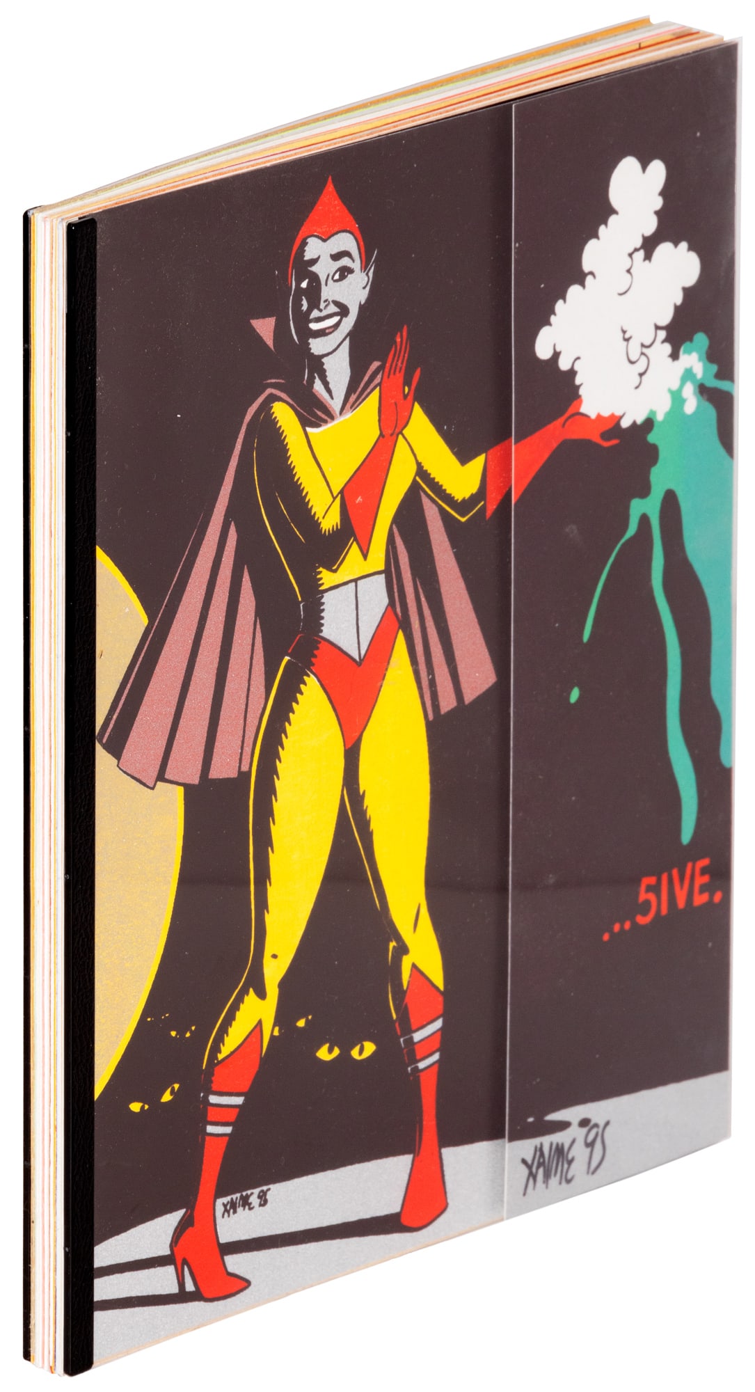 X-Ray Magazine 5ive Signed by Xavier Hernandez (1 of 5)