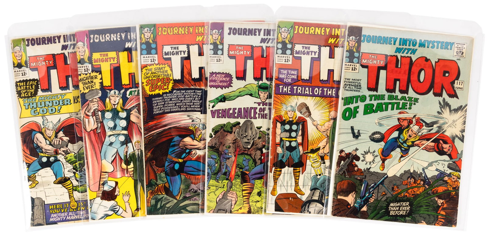 JOURNEY INTO MYSTERY #s 112-117 * Thor * Lot of 6 Comics (1 of 1)