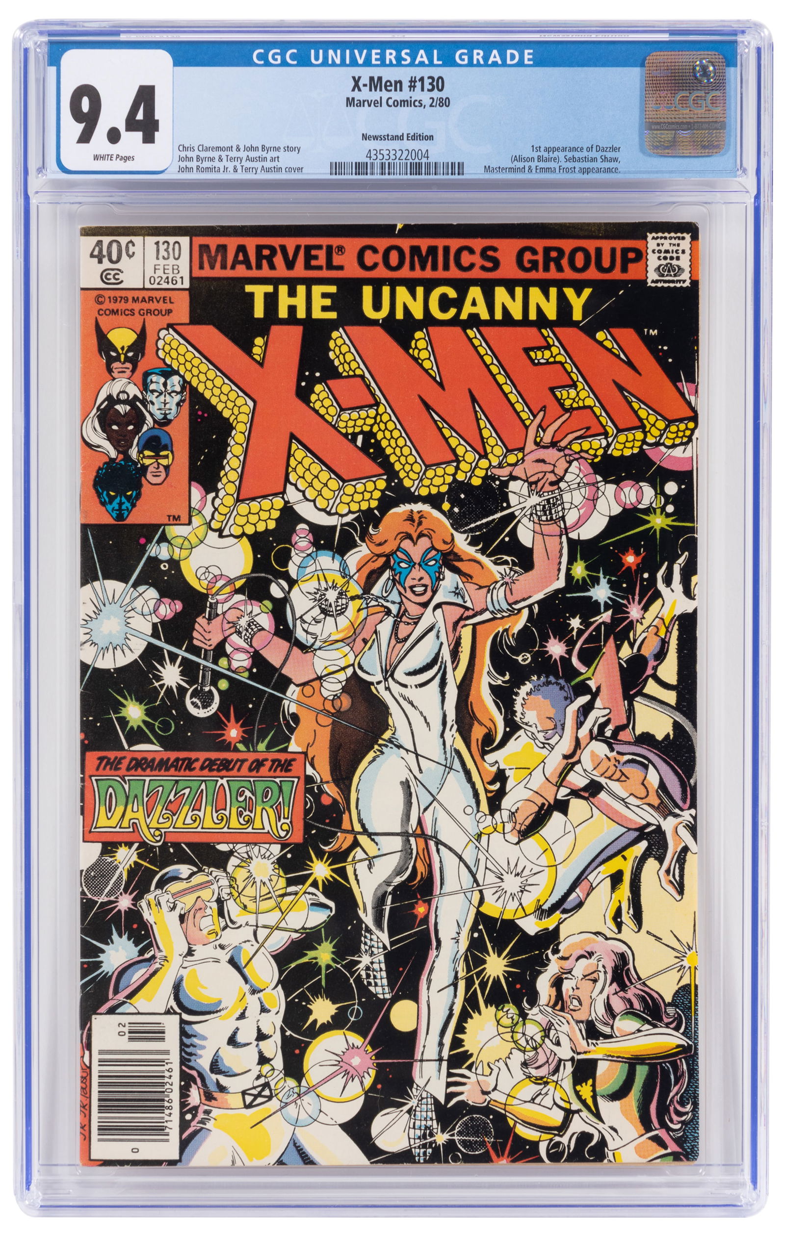 X-MEN #130 * CGC 9.4 * 1st App: DAZZLER (1 of 2)