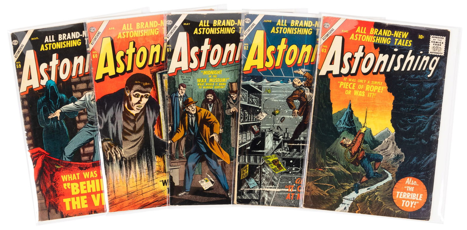 ASTONISHING #s 59-63 * Lot of 5 Comics * Williamson, Orlando, Powell, Torres (1 of 1)