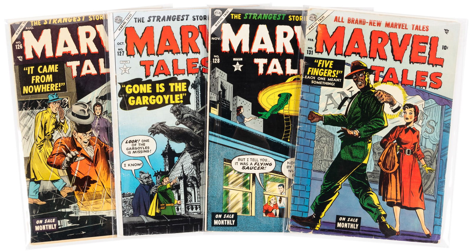 MARVEL TALES #s 126, 127, 128, 131 * Lot of 4 Comics (1 of 1)