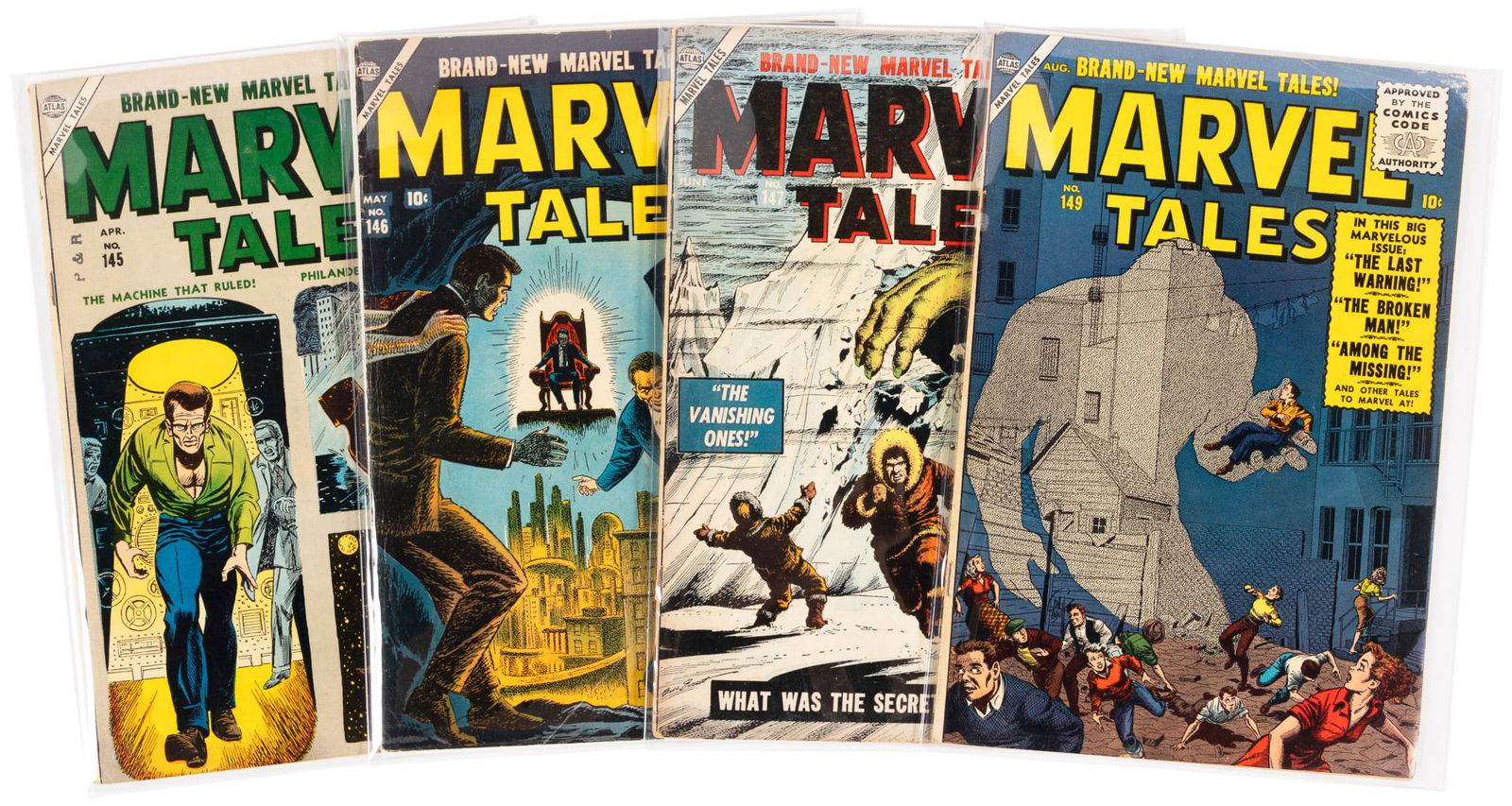 MARVEL TALES #s 145-147, 149 * Lot of 4 Comics (1 of 1)