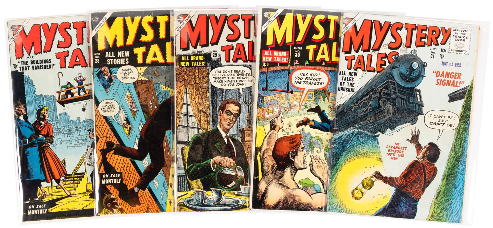 MYSTERY TALES #s 27-31 * Lot of 5 Comics (1 of 1)