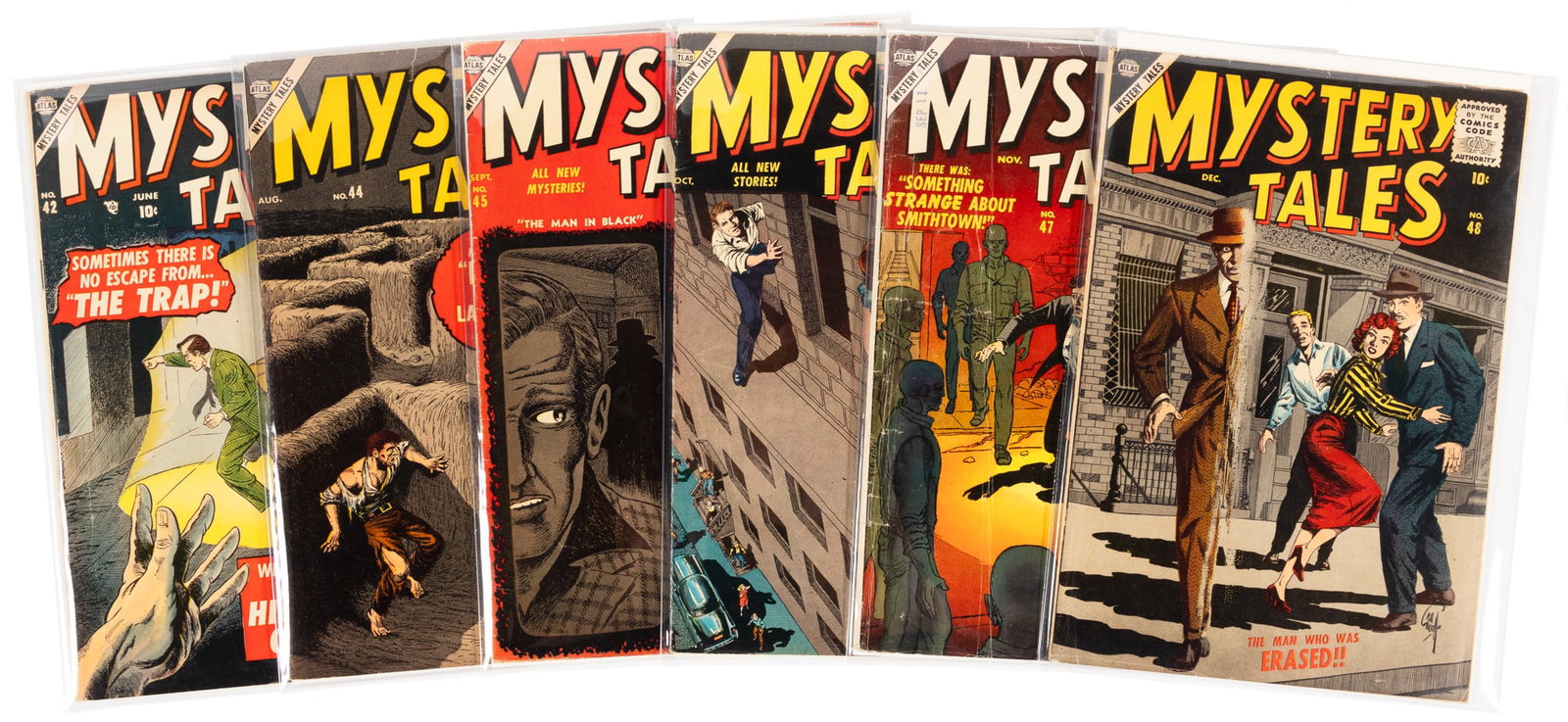 MYSTERY TALES #s 42, 44-48 * Lot of 6 Comics (1 of 1)