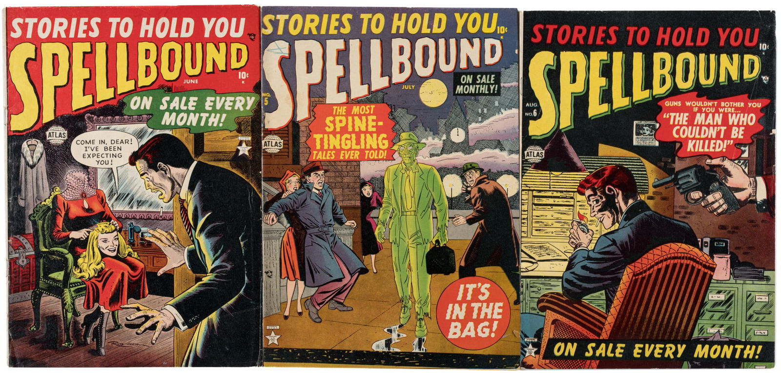 SPELLBOUND #s 4-6 * Lot of 3 Comics (1 of 1)