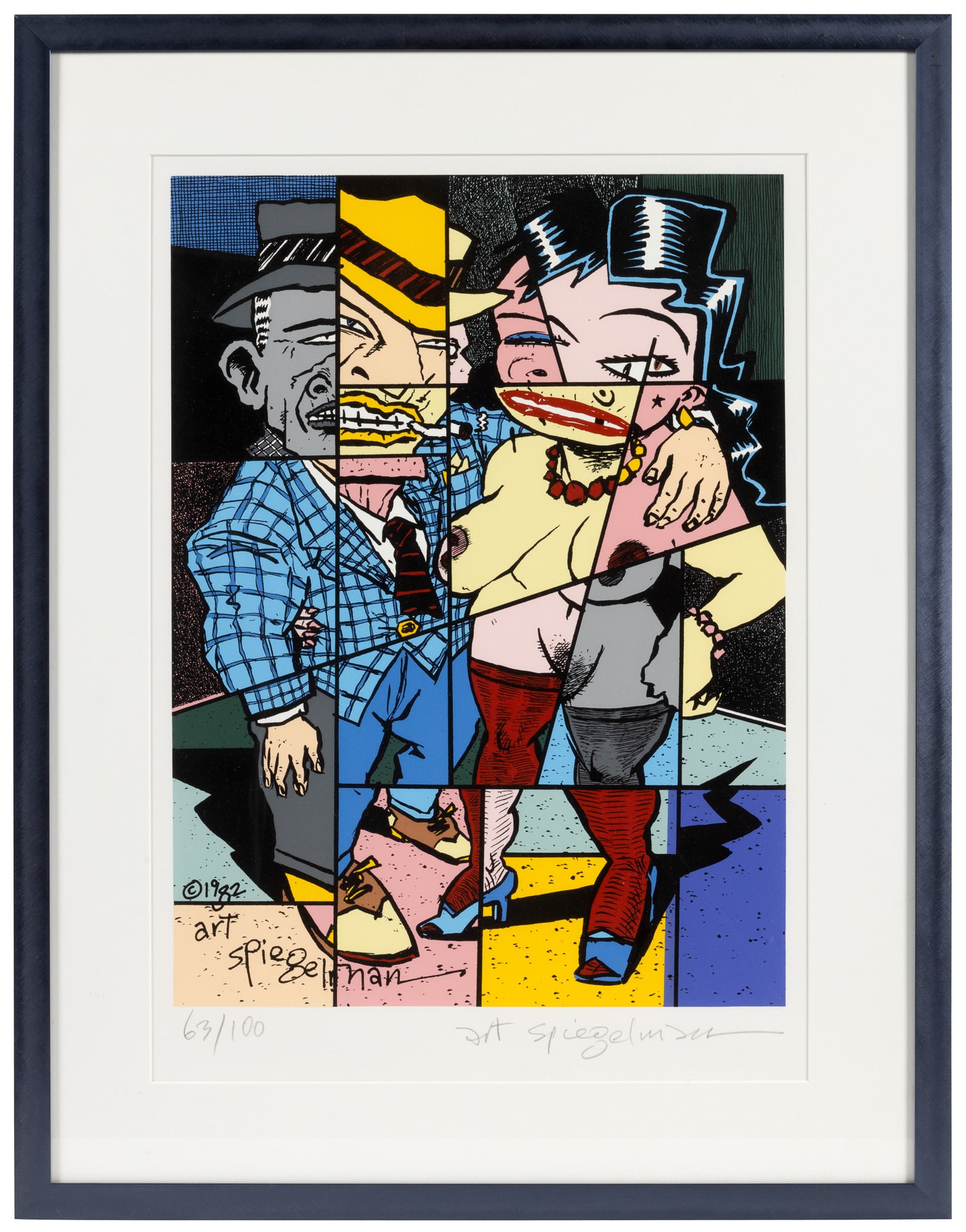 Art Spiegelman Signed Ltd Ed 100 Silkscreen Print (1 of 2)