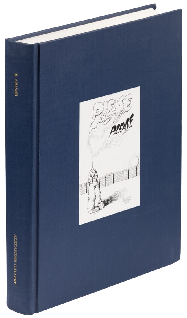 R. CRUMB RETROSPECTIVE * Alexander Gallery * Signed by Crumb: Heading: 336 Author: Crumb, Robert Title: R. CRUMB RETROSPECTIVE Place Published: New York Publisher:Alexander Gallery Date Published: 1993 Description: Blue cloth, illustrated pape