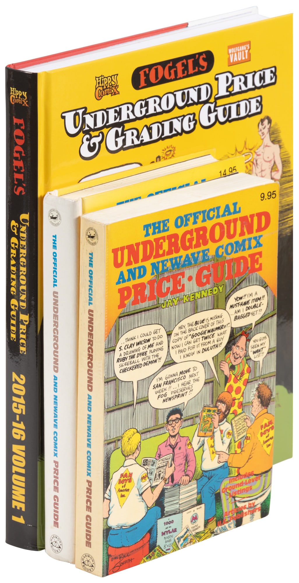Underground Price Guides: 2 Ltd Ed Hardcovers, 1 Softcover (1 of 2)