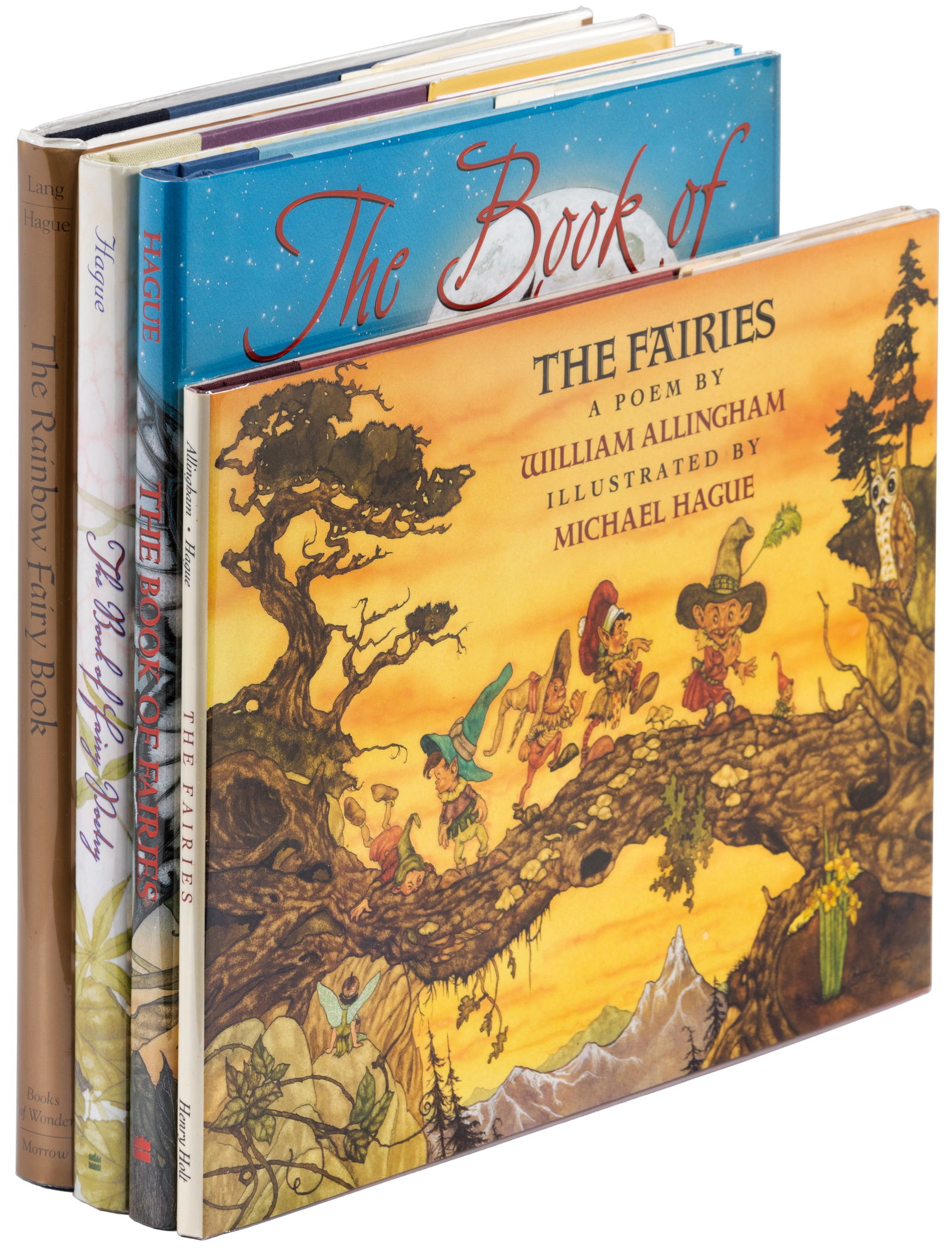 All signed by Michael Hague, one with drawing (1 of 5)