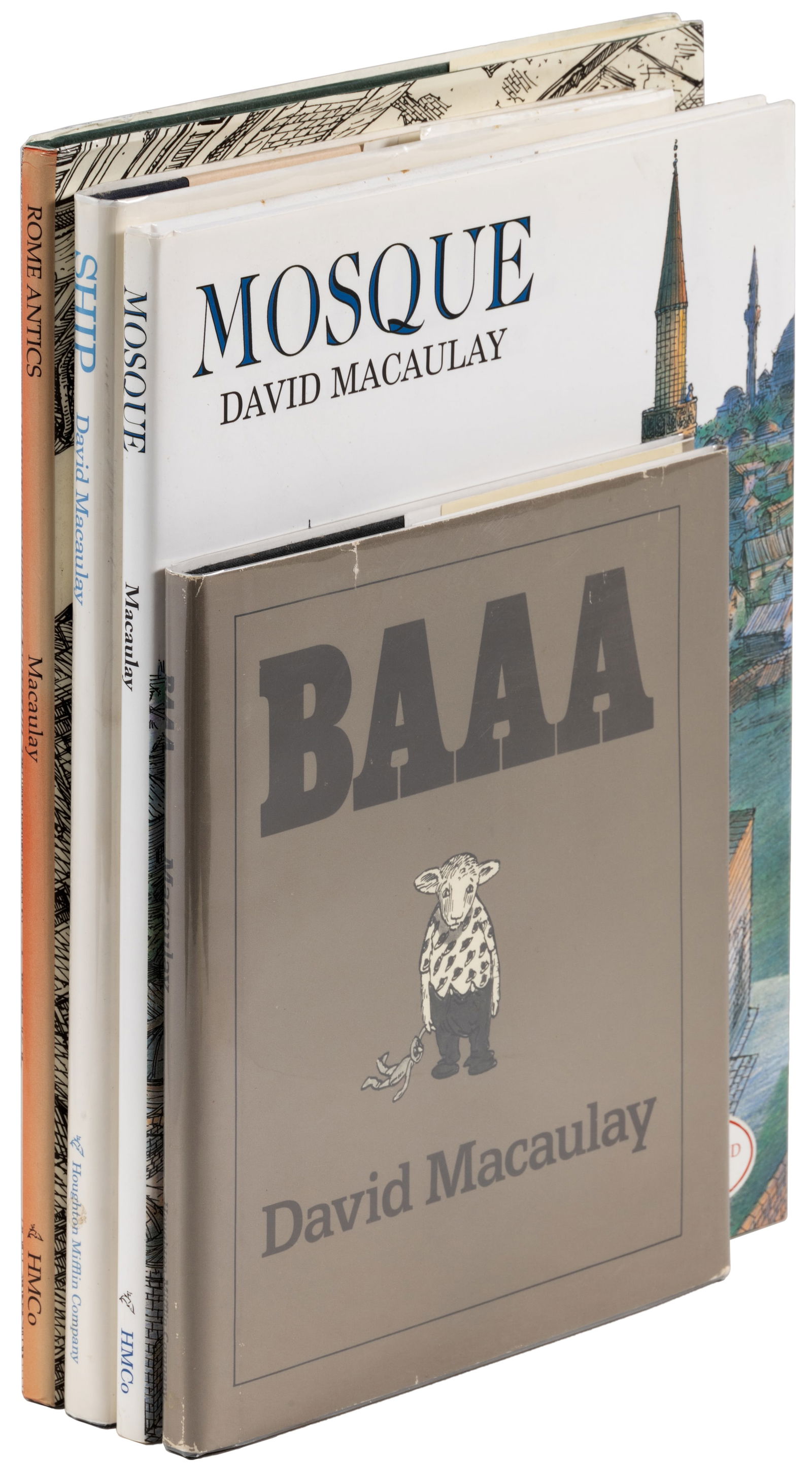 4 books by David Macaulay, 2 signed (1 of 2)