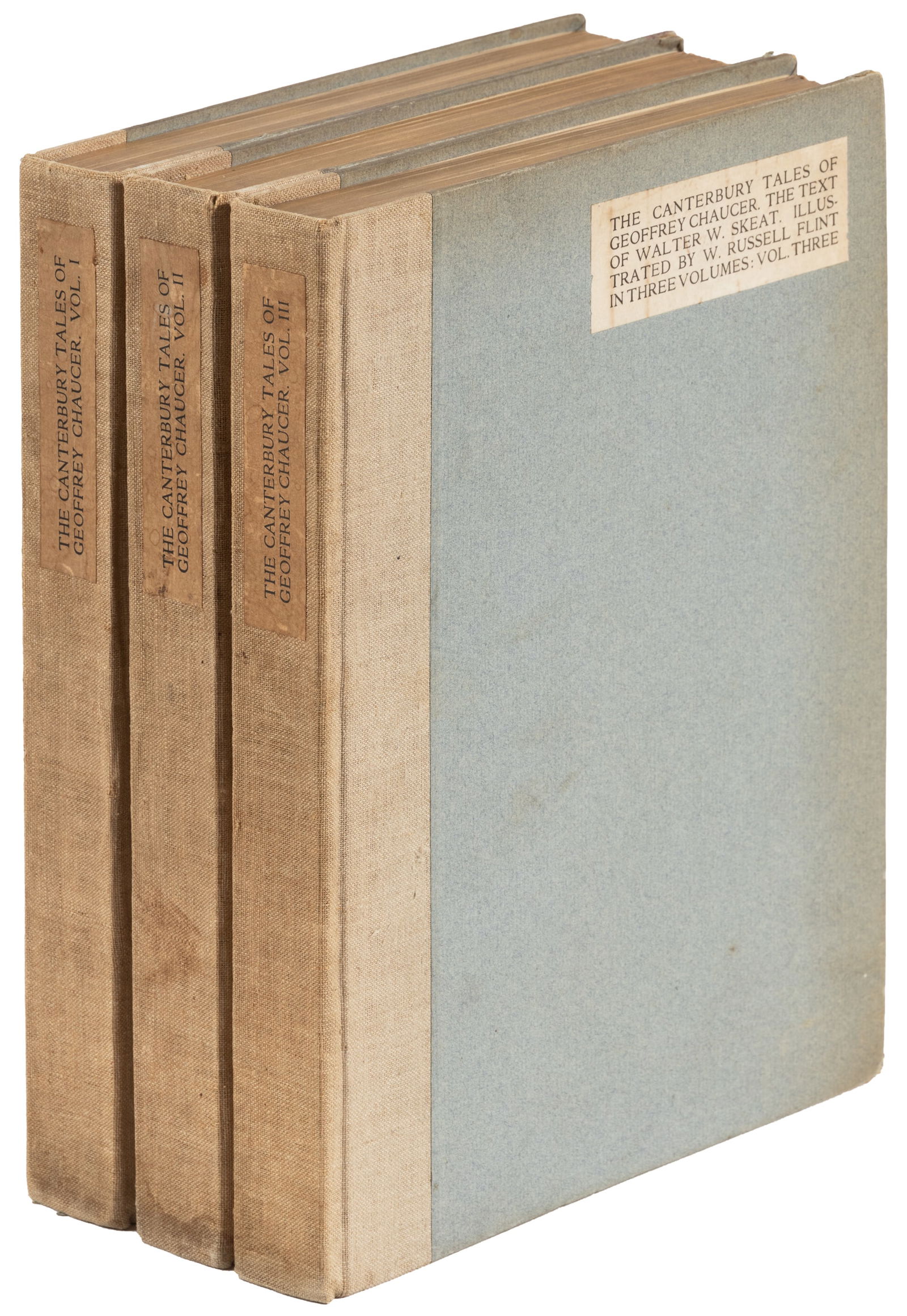 Chaucer's Canterbury Tales with W.R. Flint illus. (1 of 5)