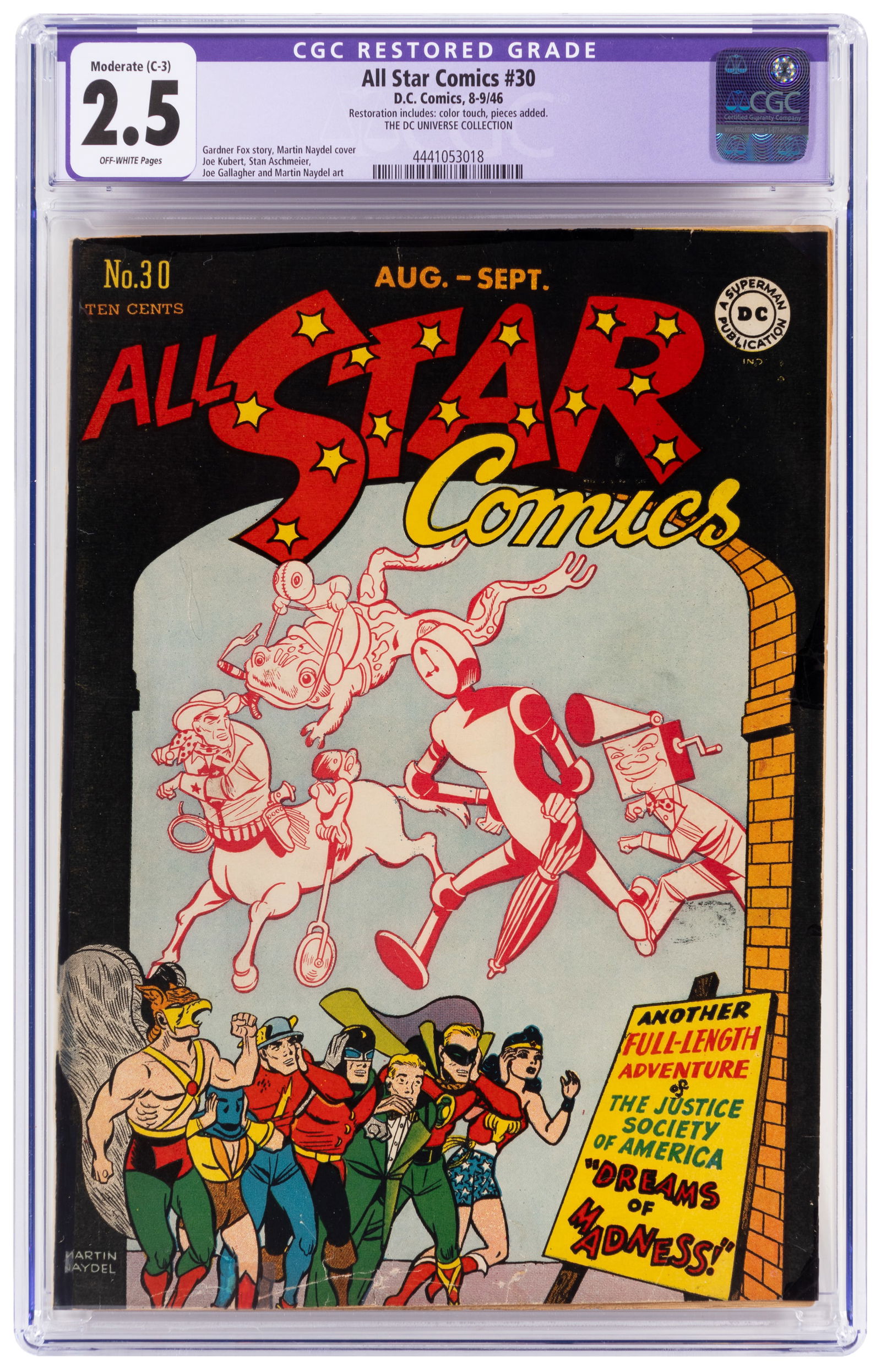 ALL STAR COMICS #30 * DC Universe Collection (1 of 2)