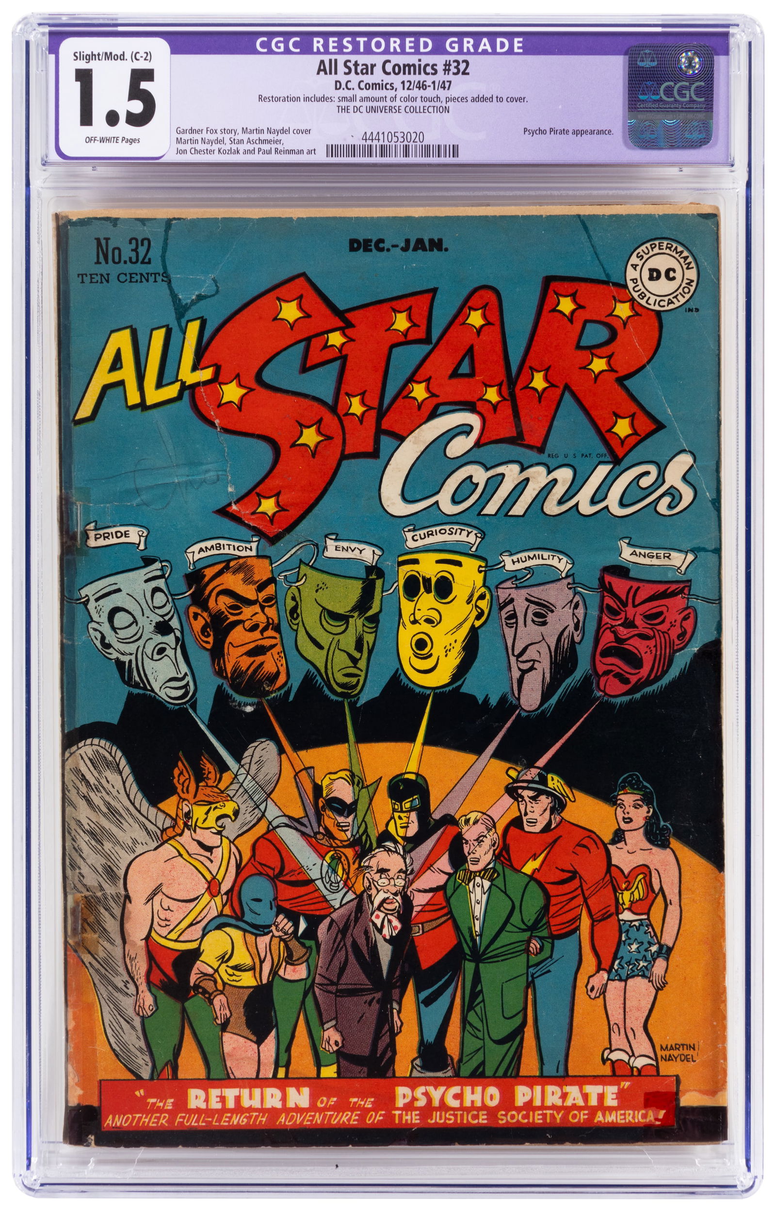ALL STAR COMICS #32 * DC Universe Collection (1 of 2)