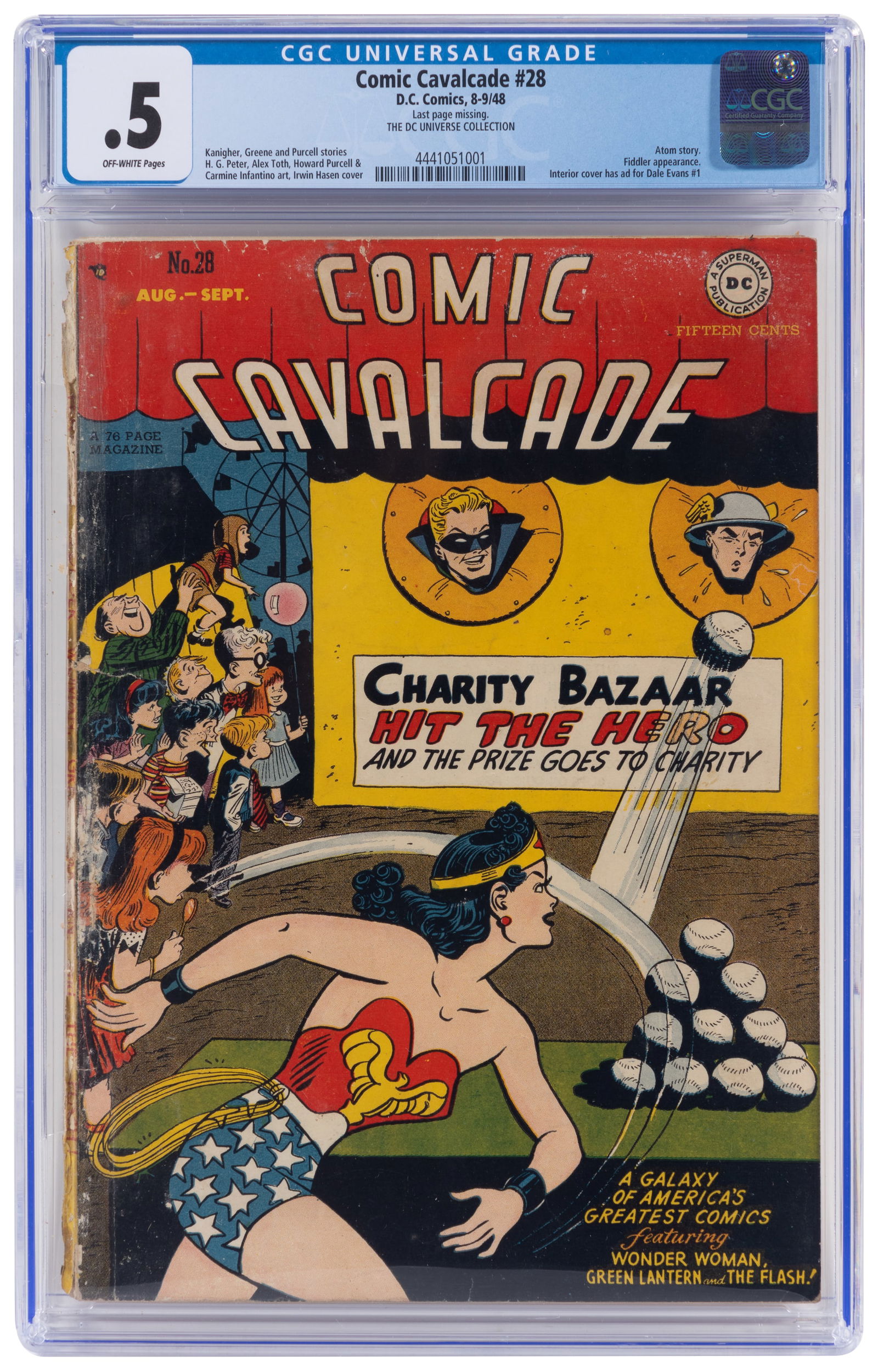 COMIC CAVALCADE #28 * DC Universe Collection (1 of 2)