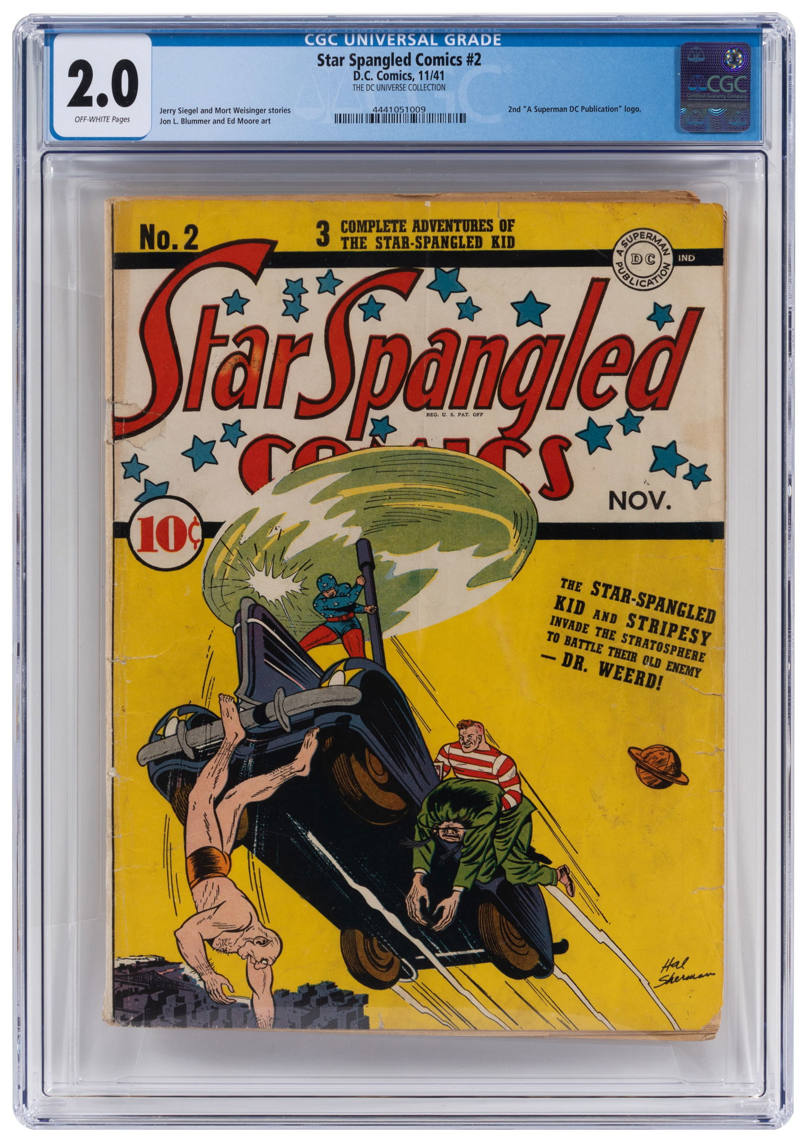 STAR SPANGLED COMICS #2 * DC Universe Collection (1 of 2)