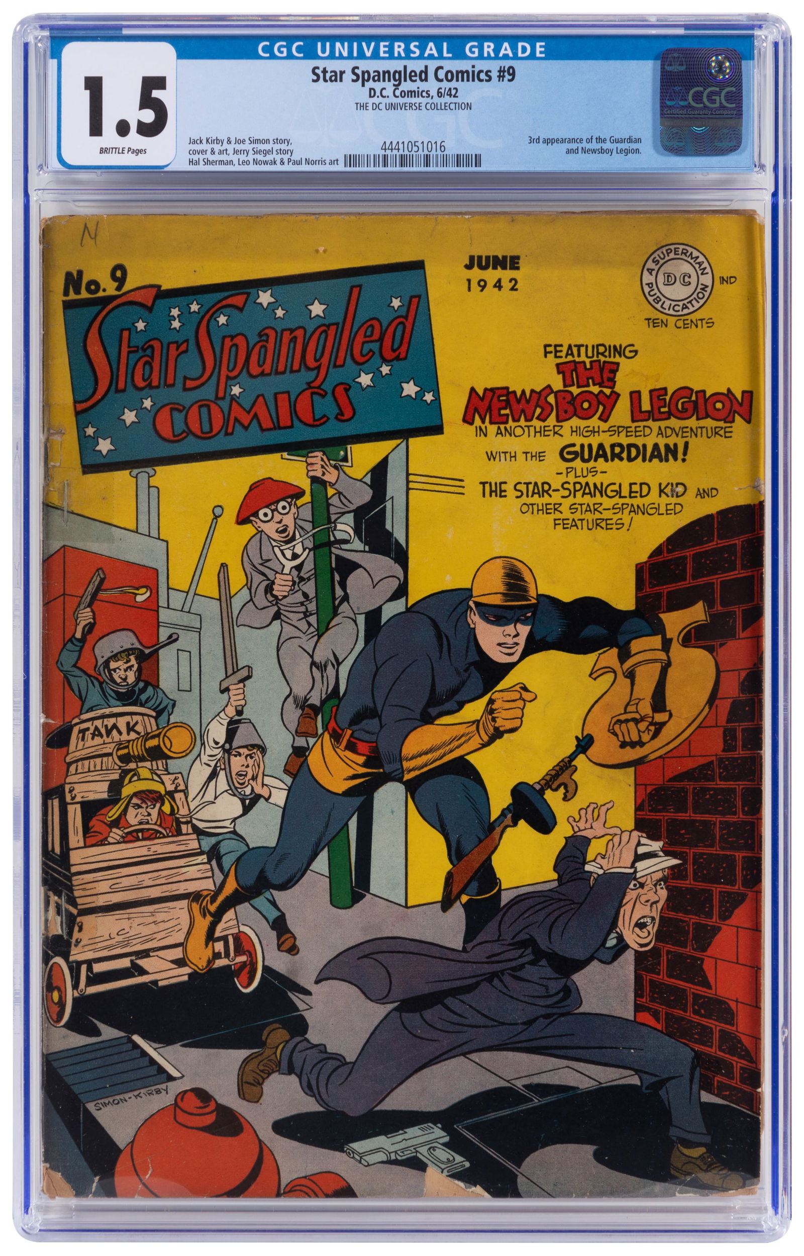 STAR SPANGLED COMICS #9 * DC Universe Collection (1 of 2)