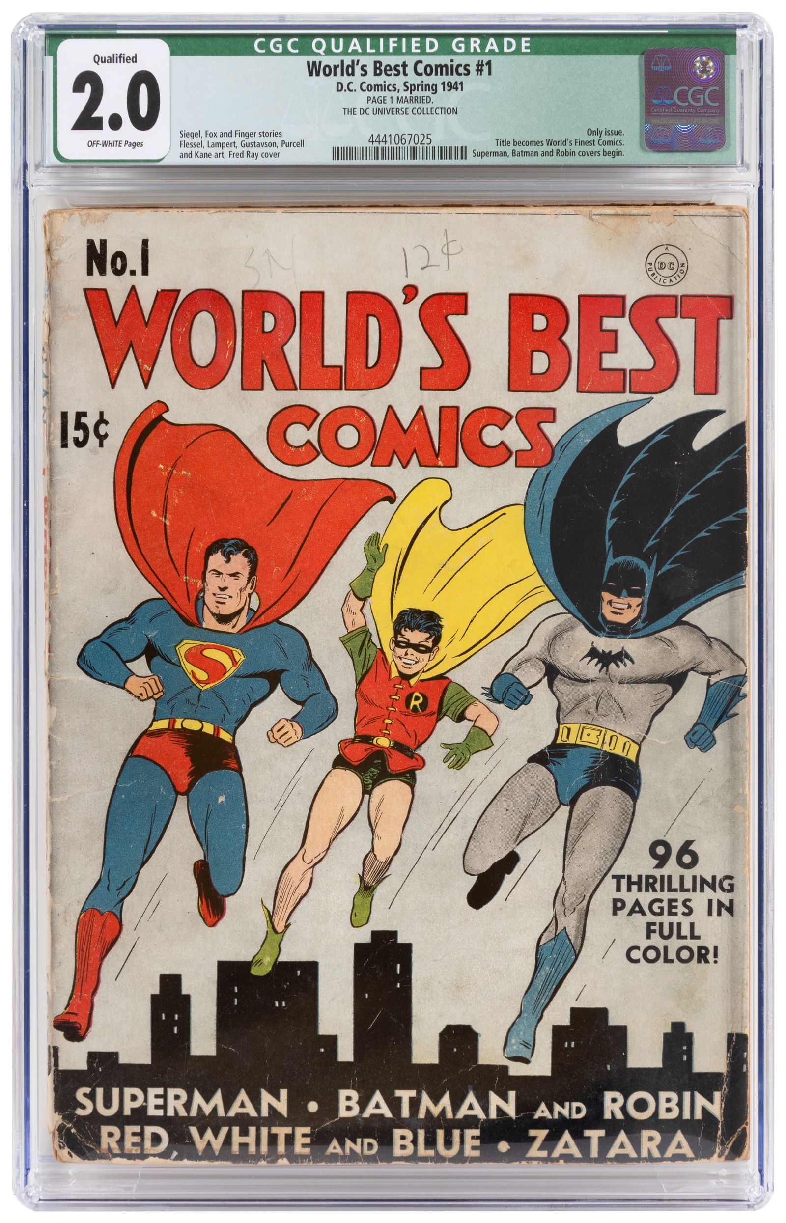 WORLD'S BEST COMICS #1 * DC Universe Collection (1 of 2)