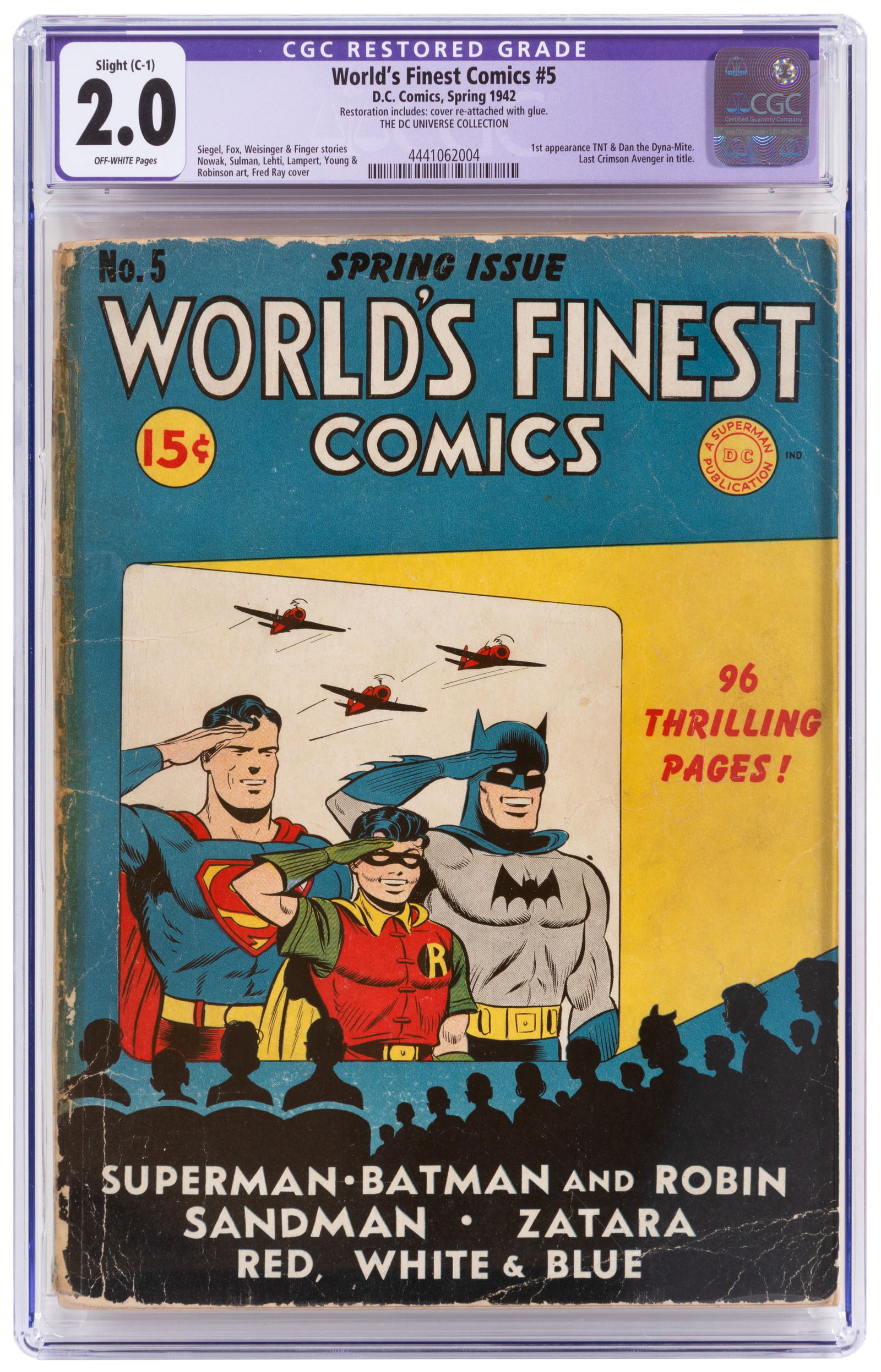 WORLD'S FINEST COMICS #5 * DC Universe Collection (1 of 2)
