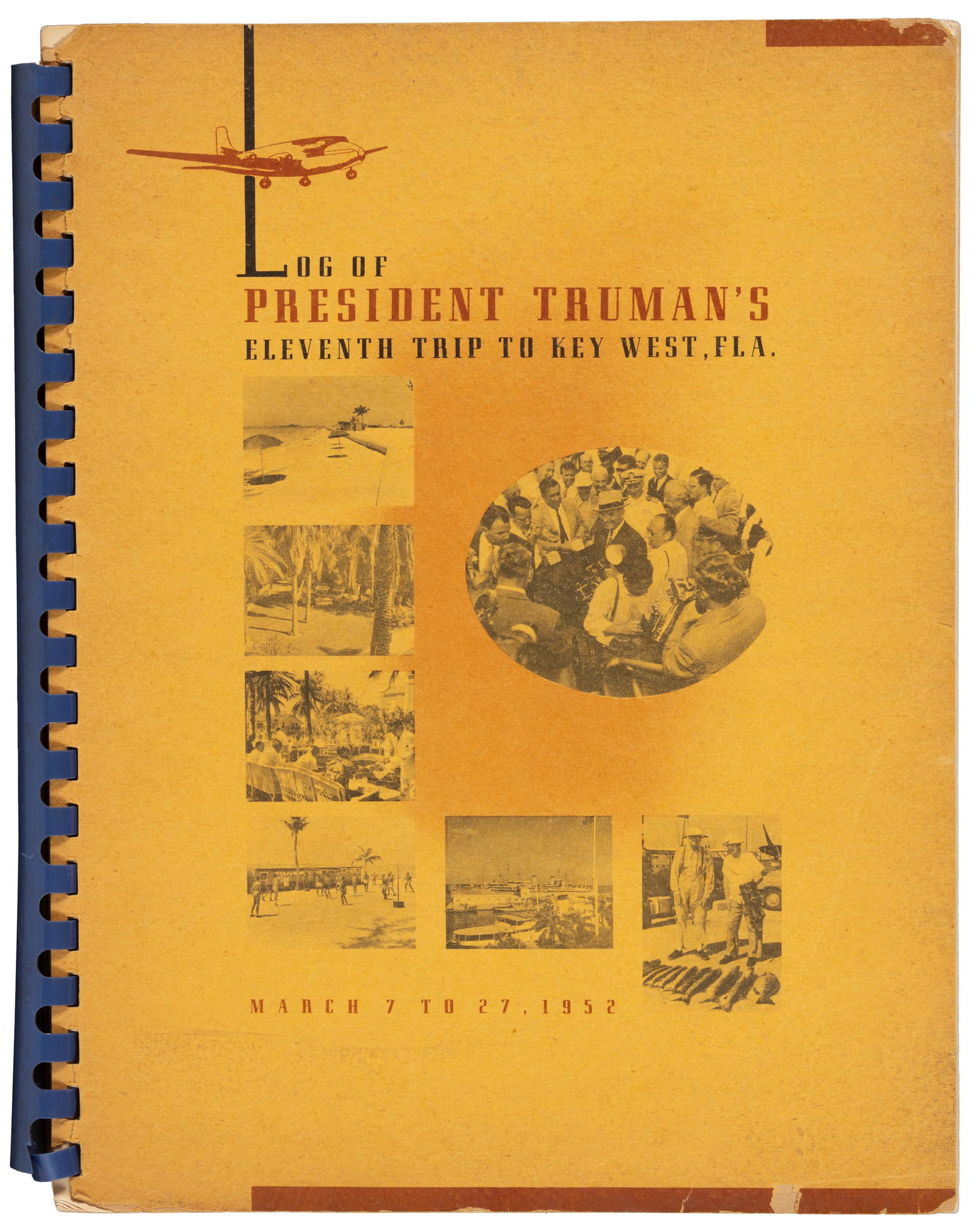 Truman's 11th visit to Little White House, 1952 (1 of 3)