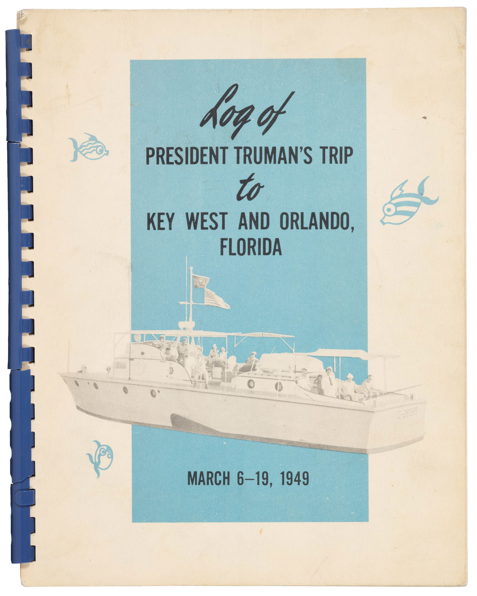 Truman visit to Little White House Mar. 1949 (1 of 4)