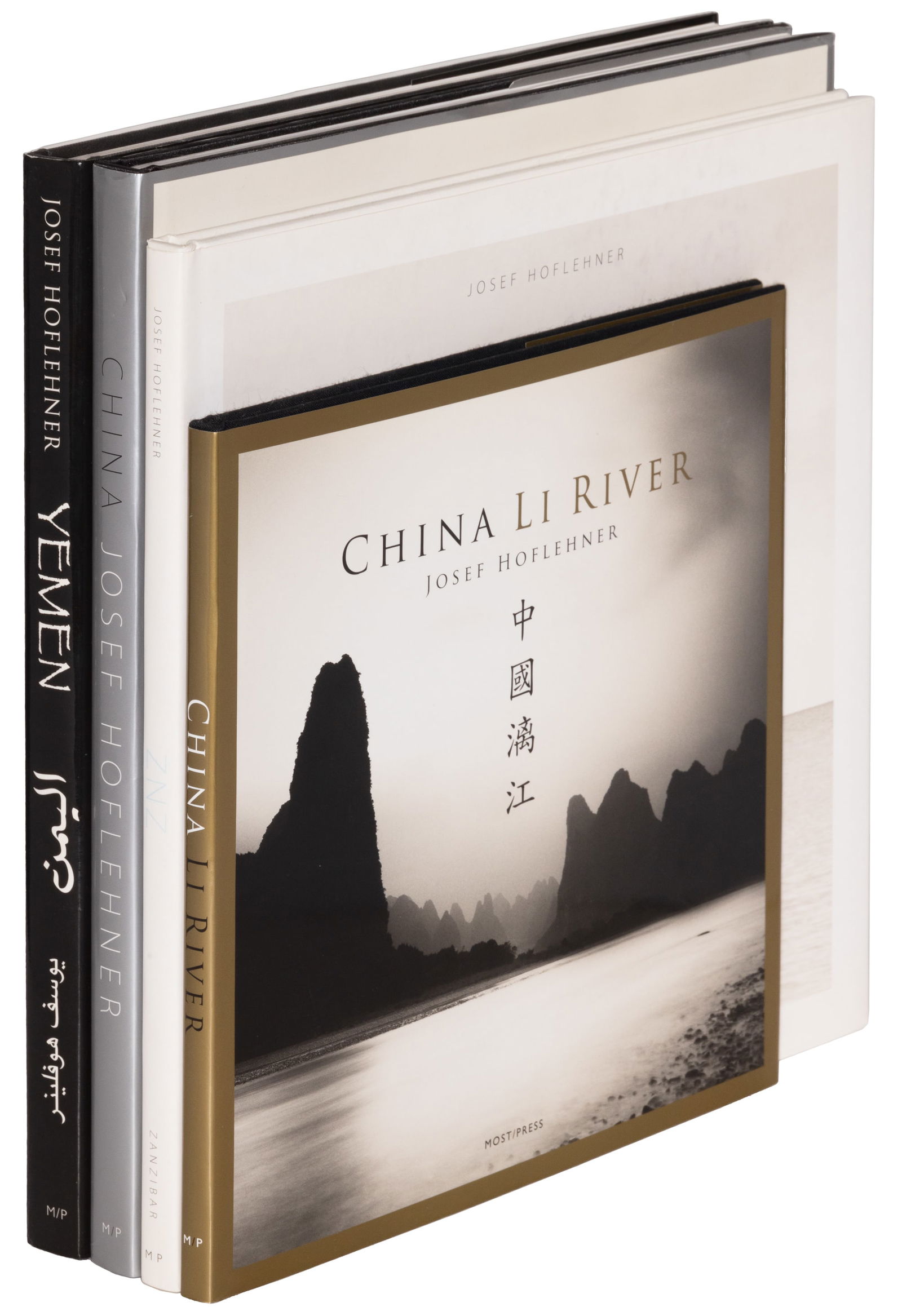 Four signed Josef Hoflehner monographs: Heading: Author: Hoflehner, Joseph Title: Four photobooks by Joseph Hoflehner Place Published: Austria Publisher:Most Press Date Published: 2006-2011 Description: 4 volumes. Illust