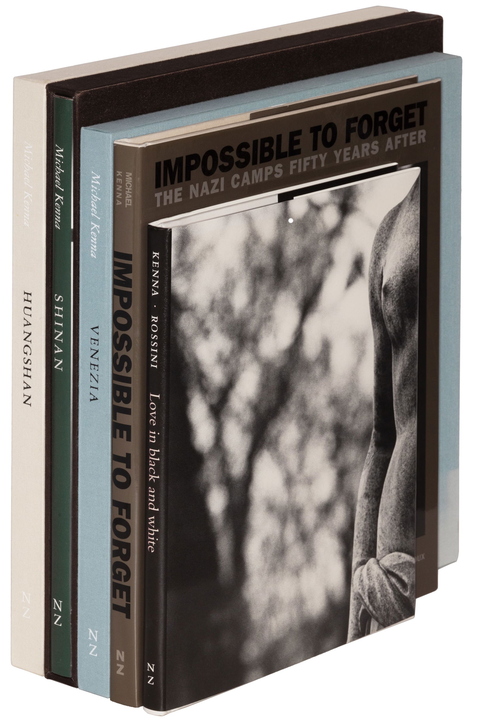 Five photobooks by Michael Kenna: Heading: Author: Kenna, Michael Title: Five photobooks by Michael Kenna Place Published: [Portland, OR] Publisher:Nazraeli Press Date Published: Description: 5 volumes. Each illus