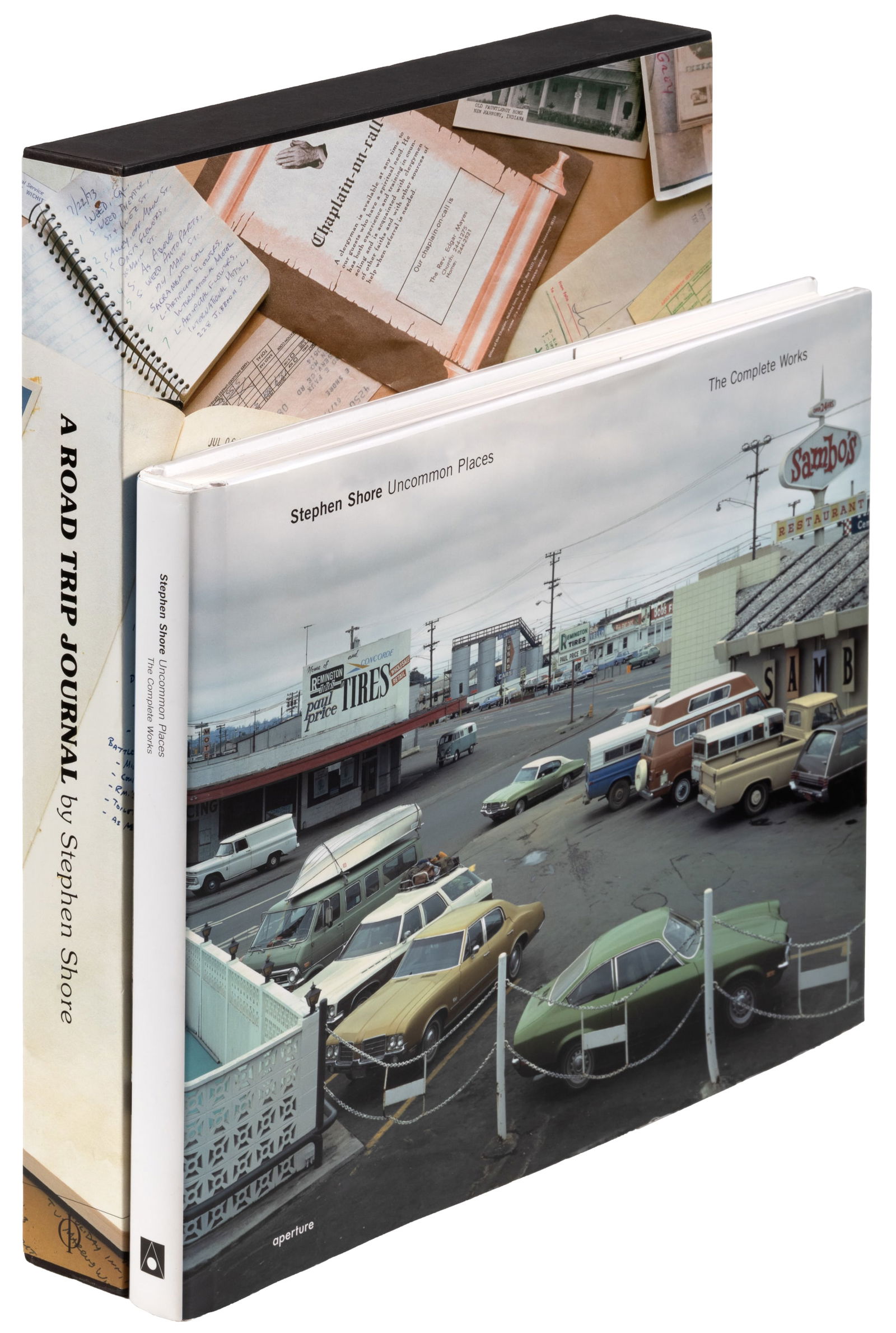 Two monographs by Stephen Shore, one signed (1 of 2)