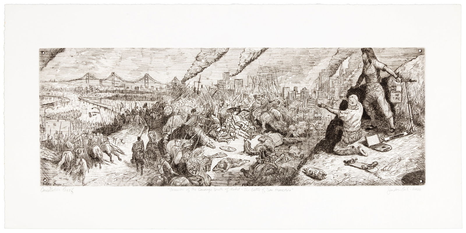 Signed by Sandow Birk (1 of 3)