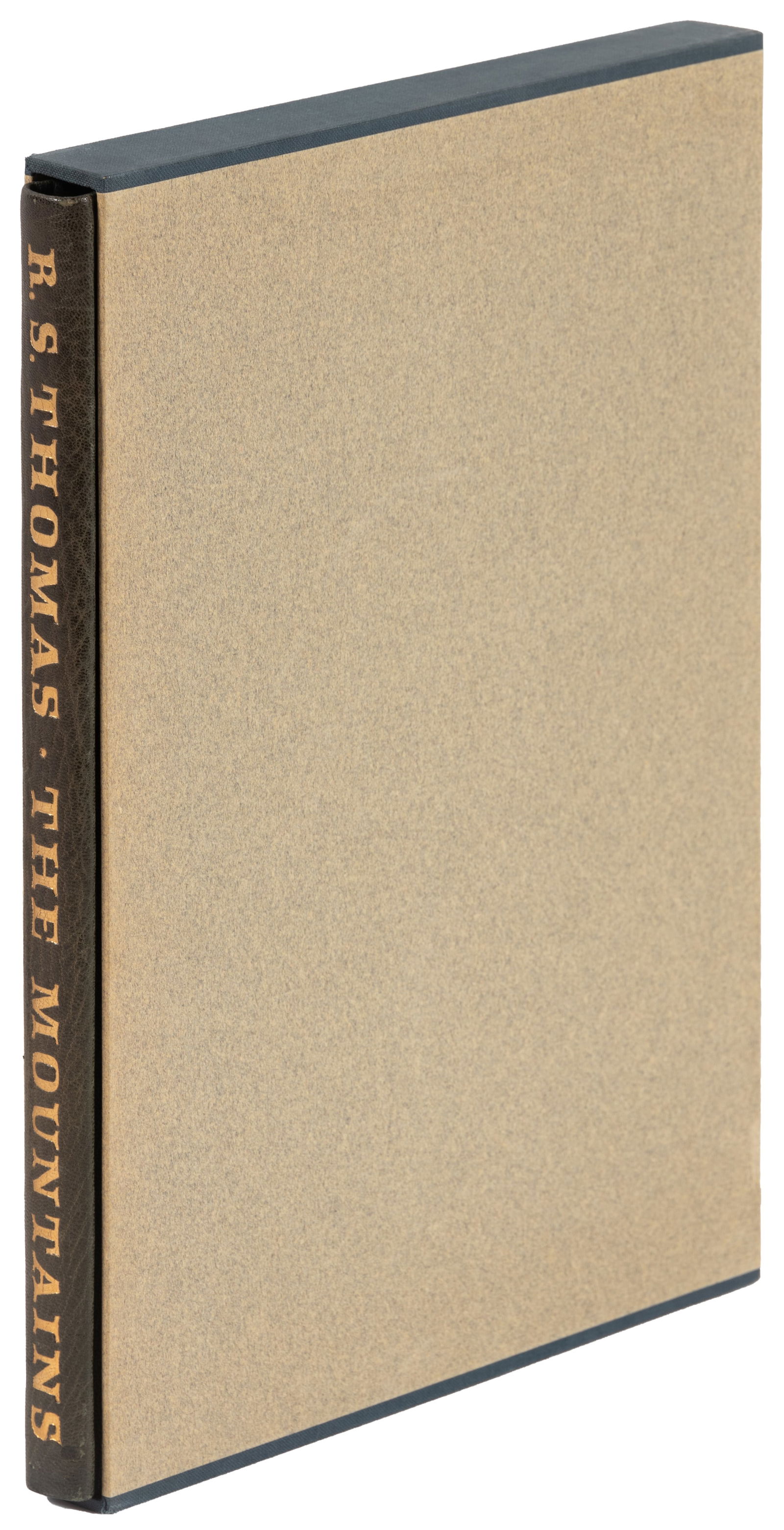 The Mountains, 10 wood engravings by John Piper: Heading: (Rampart Lion Press) Author: Thomas, R.S. Title: The Mountains Place Published: New York Publisher:Chilmark Press Date Published: 1968 Description: [2], 42, [6], pp. Illust