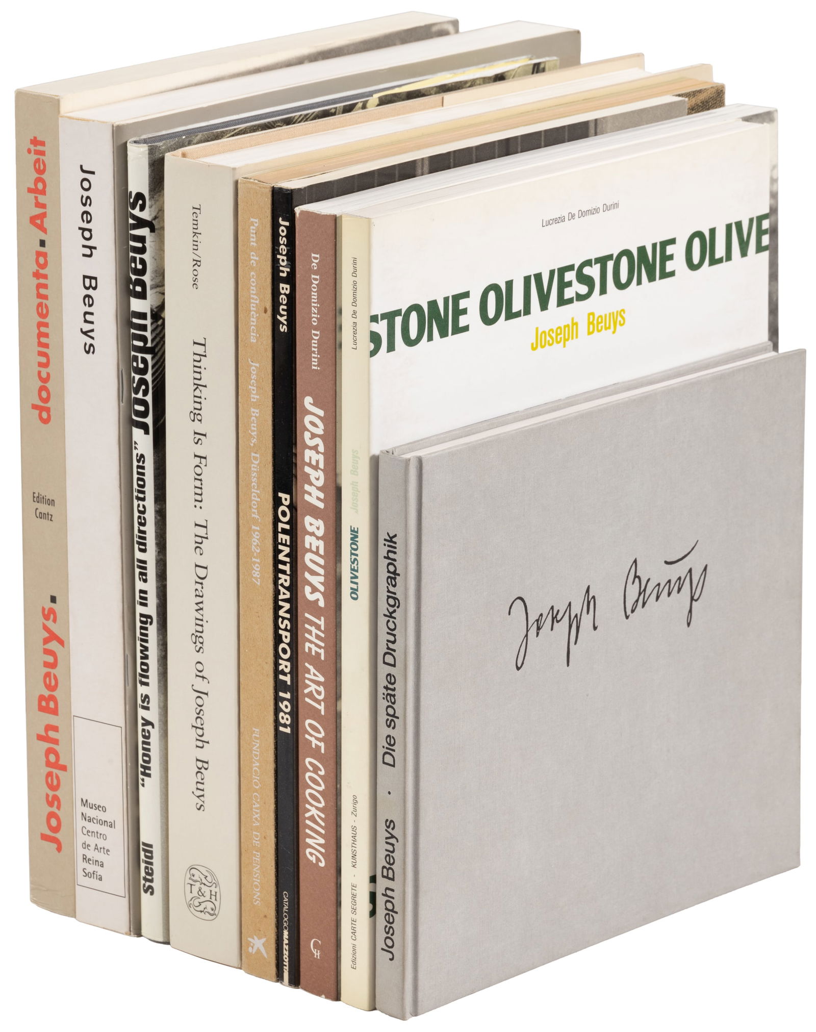 9 books on Joseph Beuys (1 of 1)