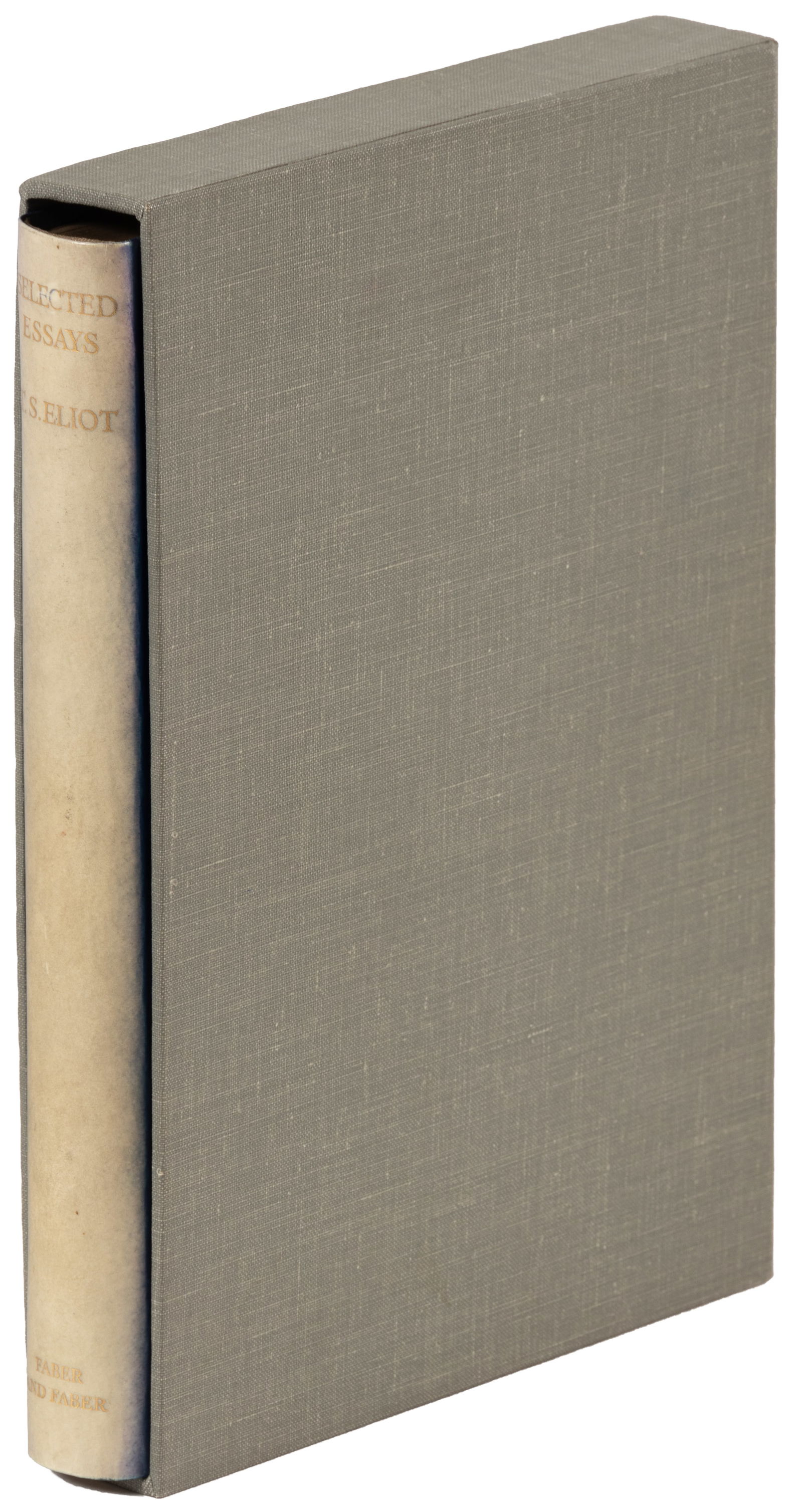 Selected Essays by T.S. Eliot signed ltd. (1 of 4)