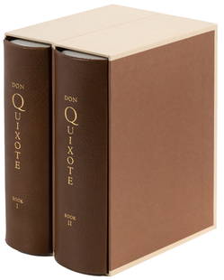 Don Quixote signed by William T. Wiley: Heading: (Arion Press) Author: Cervantes, Miguel de Title: Don Quixote Place Published: San Francisco Publisher:Arion Press Date Published: 2009; 2010 Description: 2 volumes. Transl