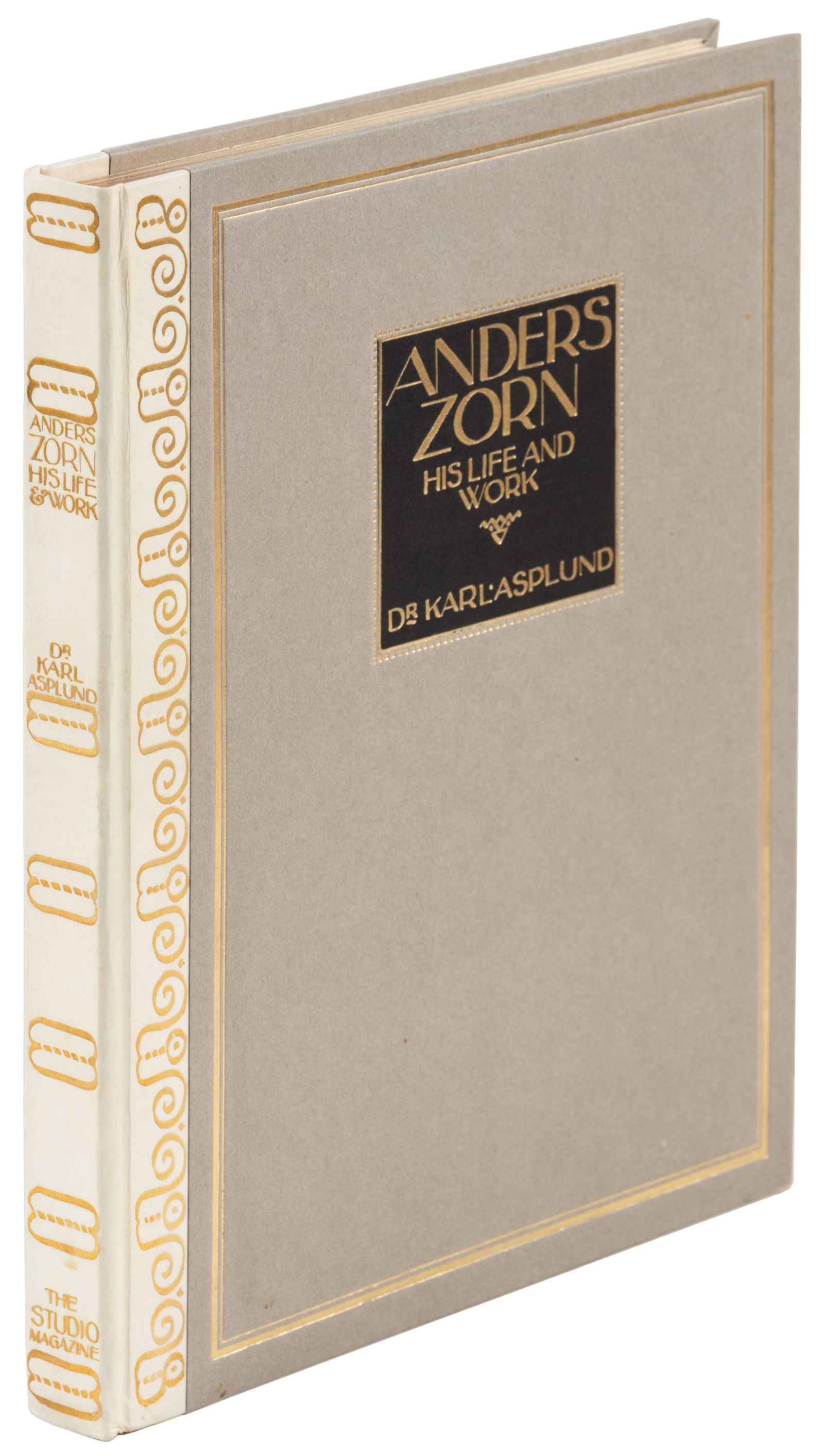 Anders Zorn: His Life and Work 1921: Heading: (Zorn, Anders) Author: Asplund, Dr. Karl Title: Anders Zorn: His Life and Work Place Published: London Publisher:The Studio"" Date Published: 1921 Description: viii, 87 pp.