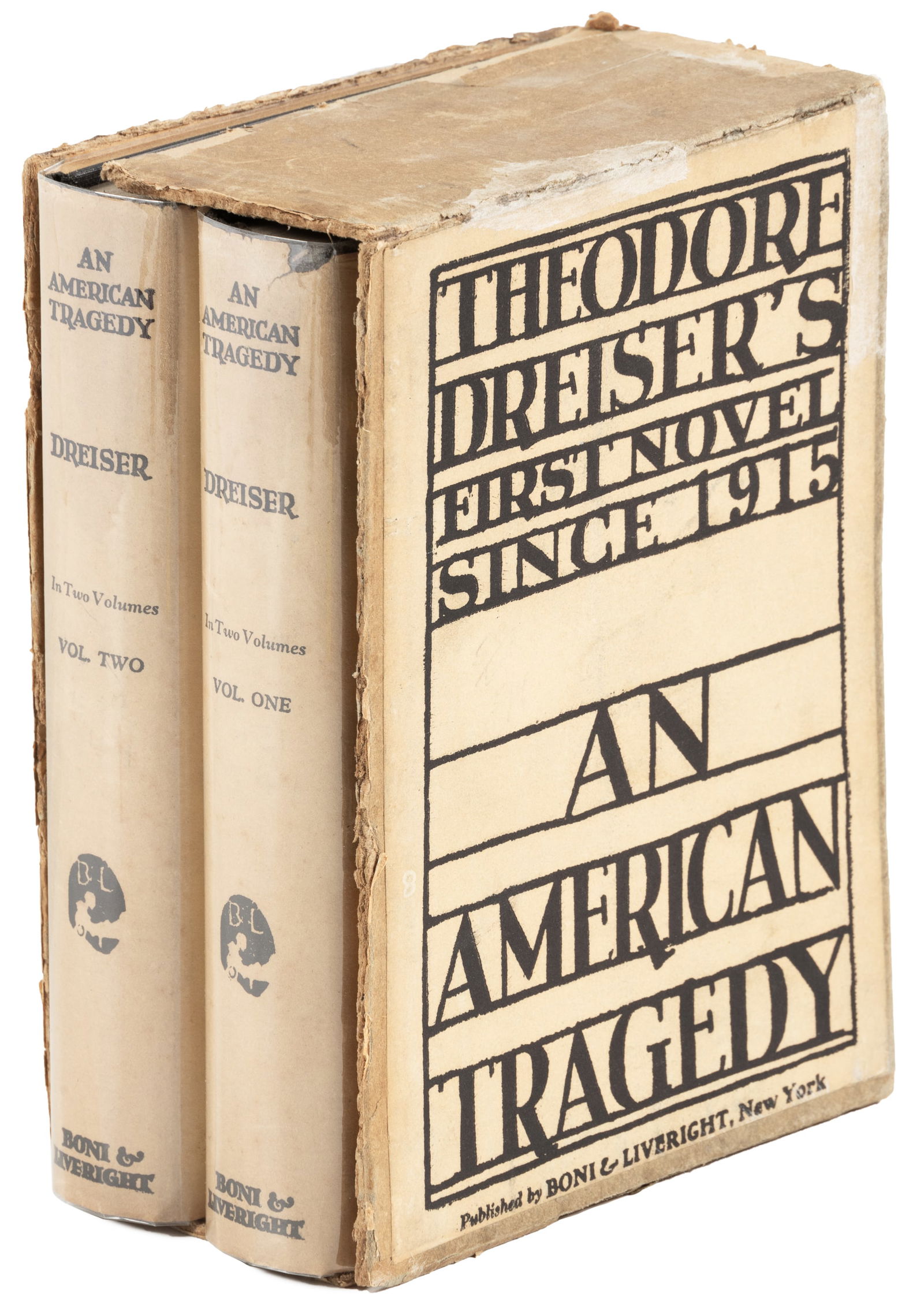 Theodore Dreiser An American Tragedy 1st Edition (1 of 5)