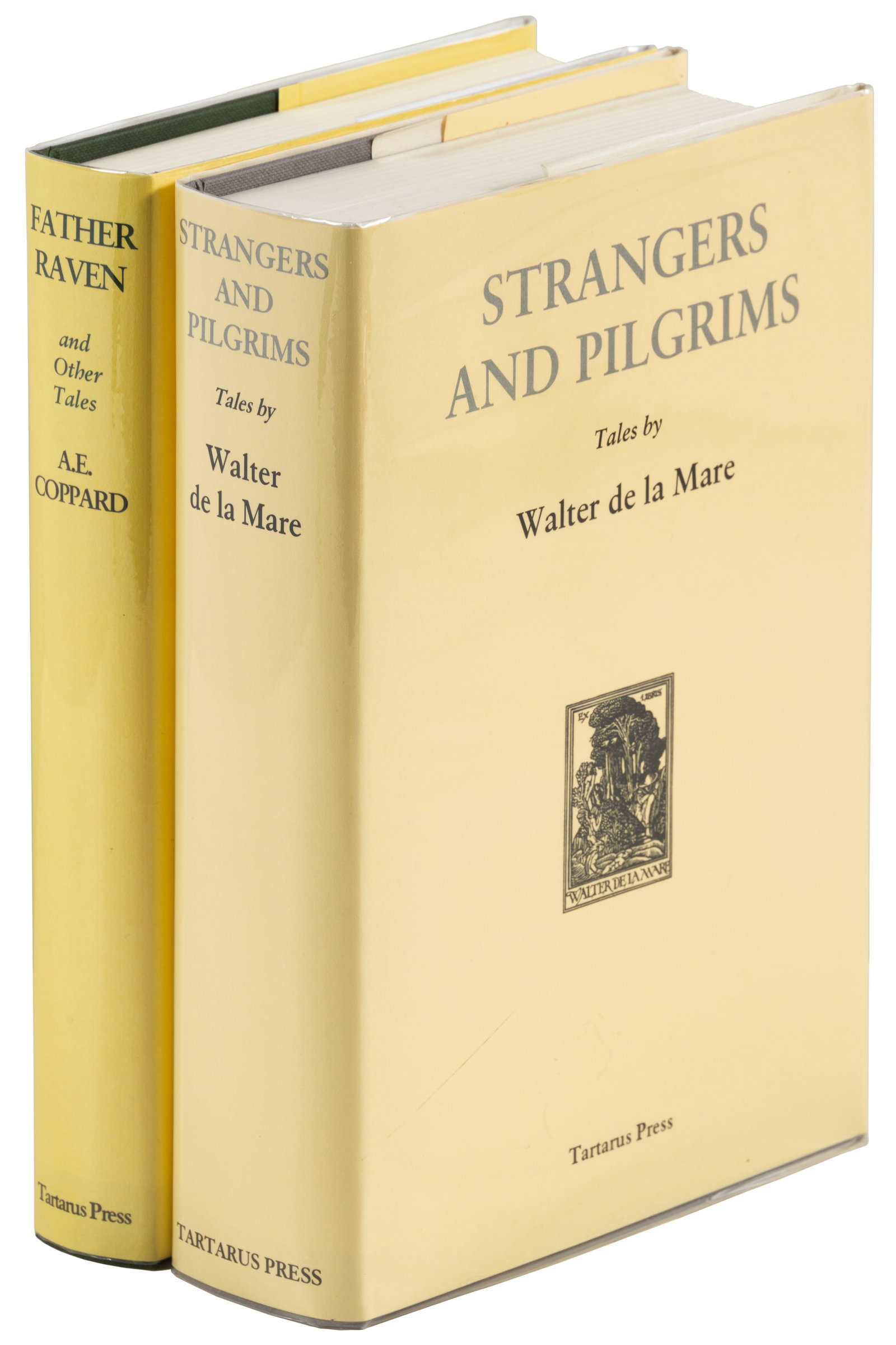 2 Tartarus Press short story collections: Heading: (Tartarus Press) Author: Coppard, A.E. and Walter de la Mare Title: Father Raven [with] Strangers and Pilgrims Place Published: Leyburn, North Yorkshire, England Publisher:Tartarus Press