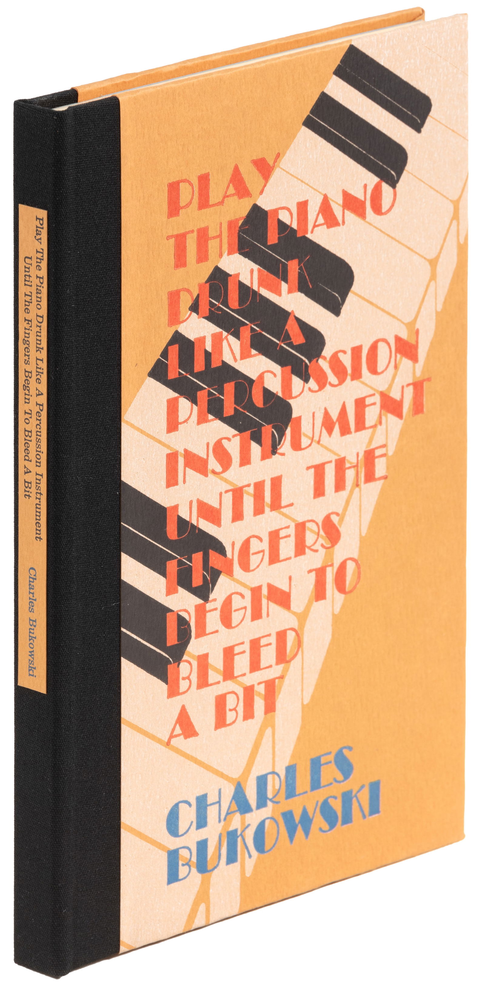 Bukowski's Play the Piano Drunk inscribed w/ drawing (1 of 1)