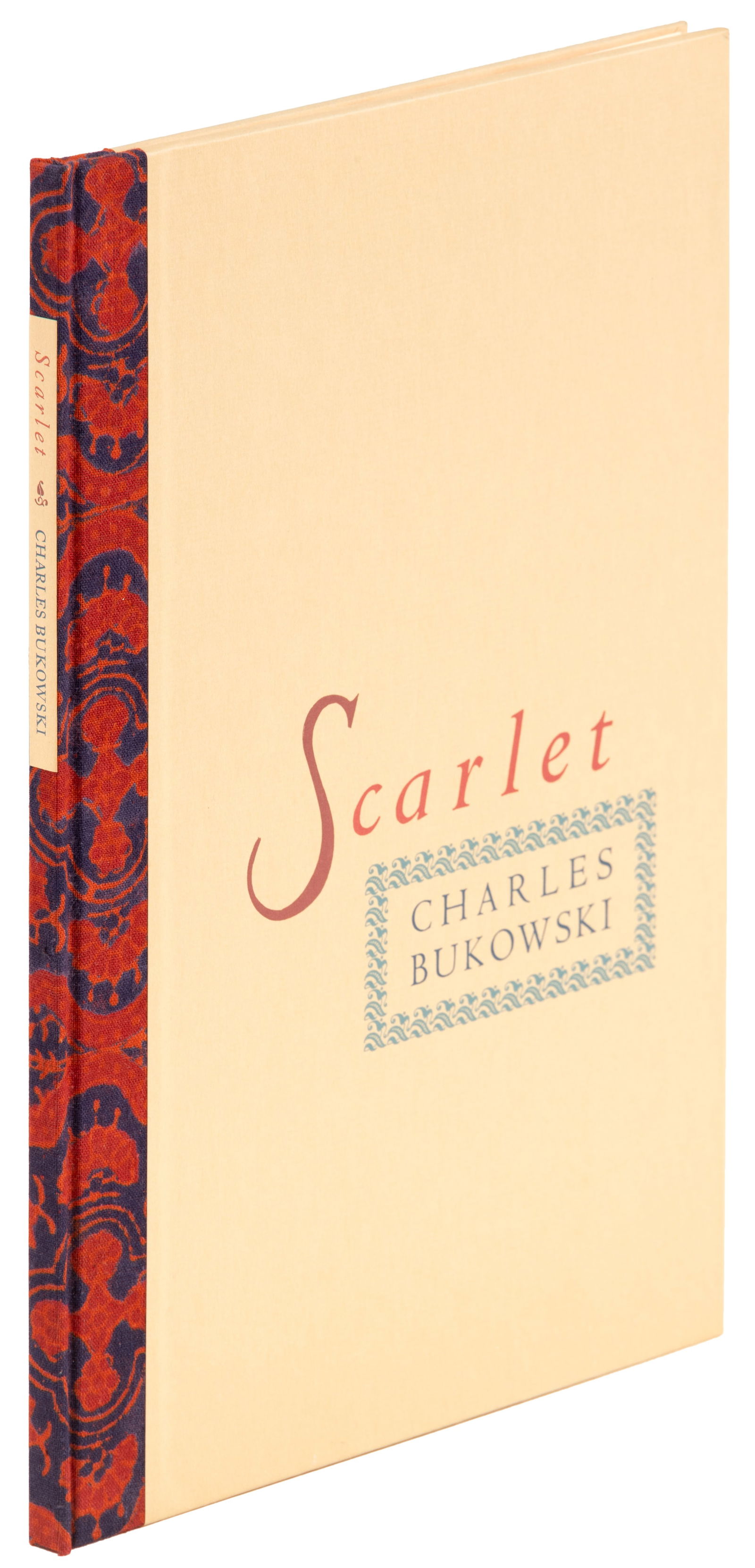 Scarlet, one of 140 signed by Bukowski (1 of 3)