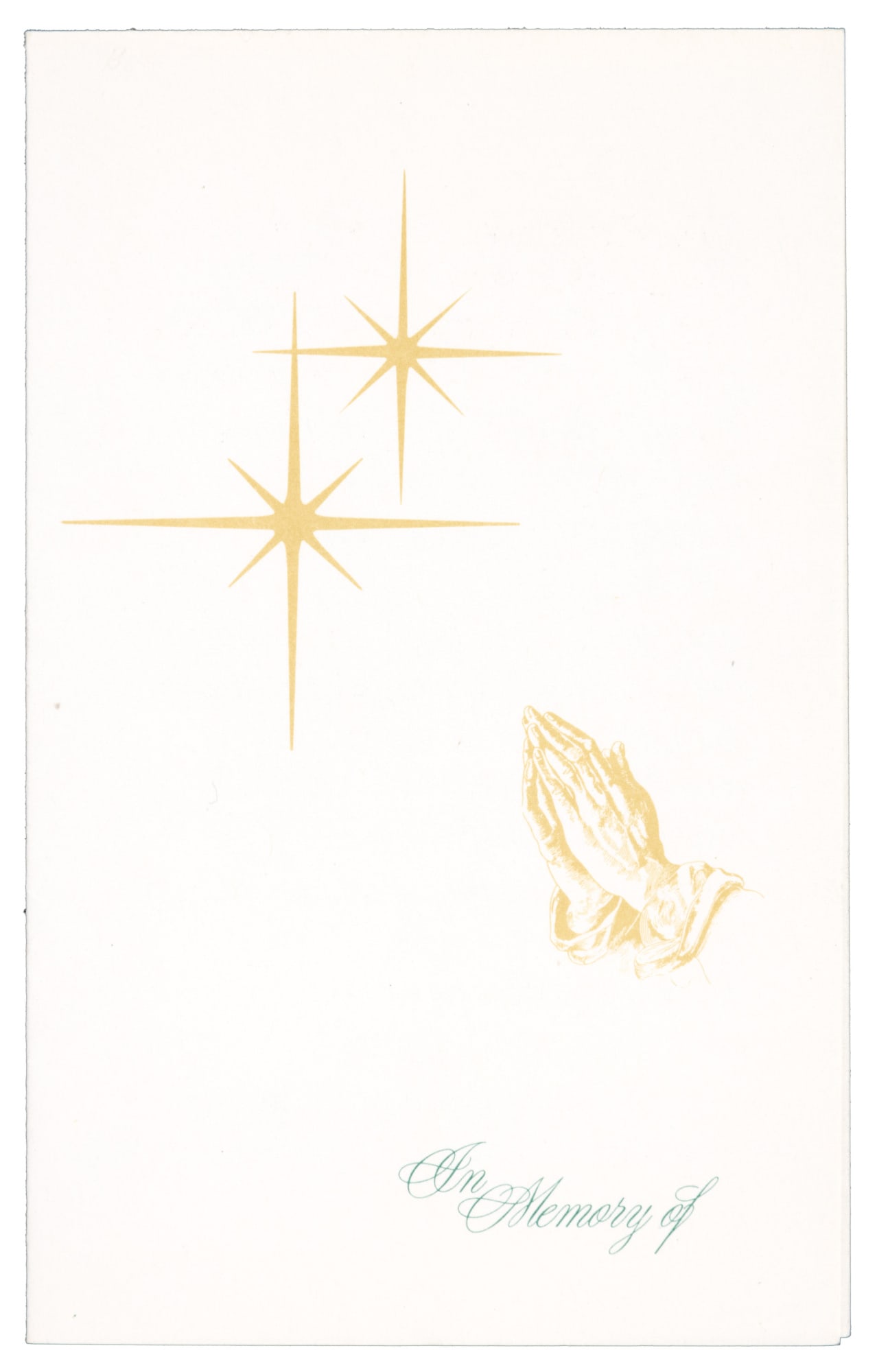 Bukowski's Memorial Service Announcement (1 of 2)